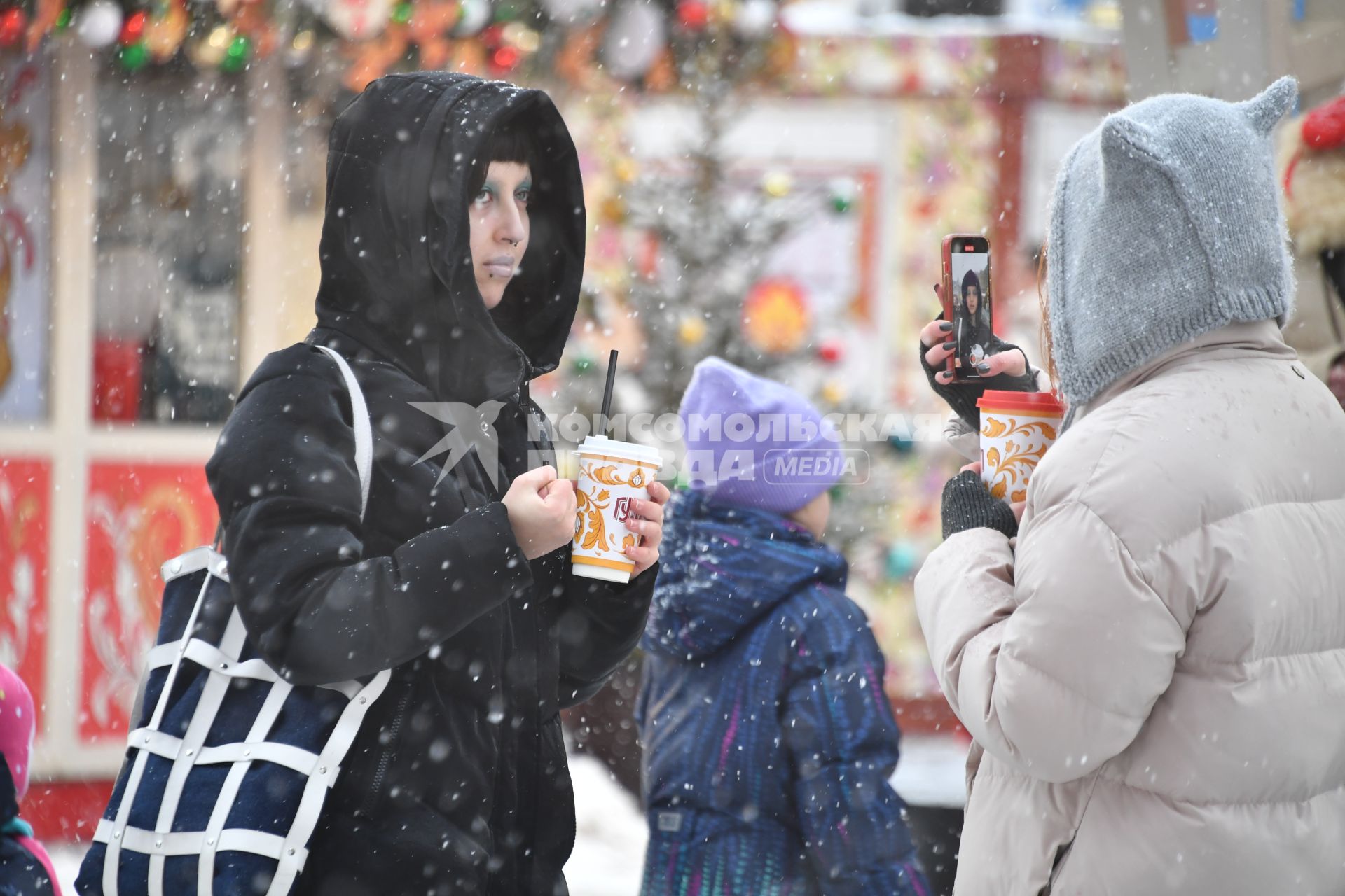 Последствия снегопада в Москве