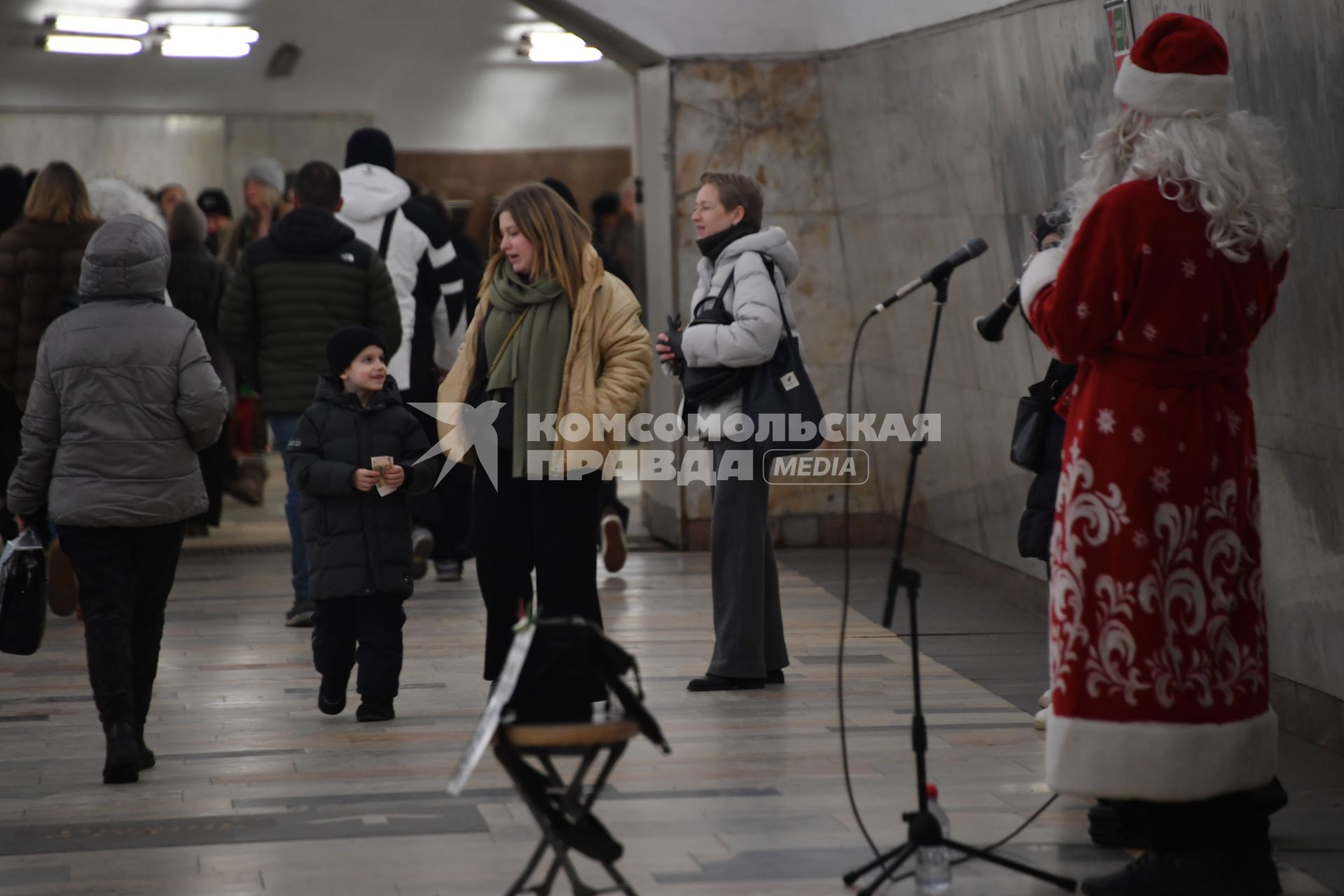 Проект \"Музыка в метро\" в Москве