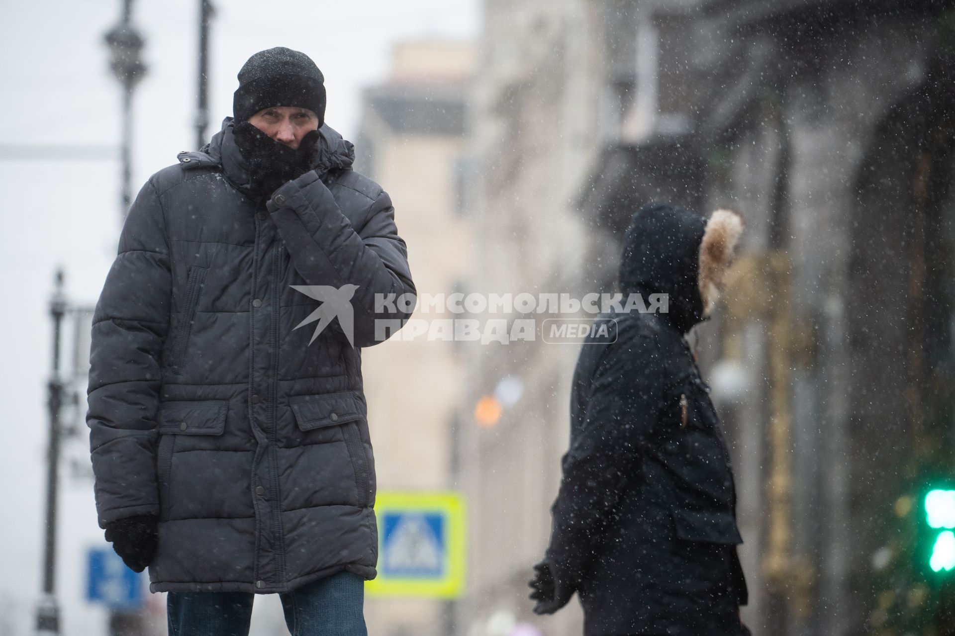 Последствия снегопада в Санкт-Петербурге