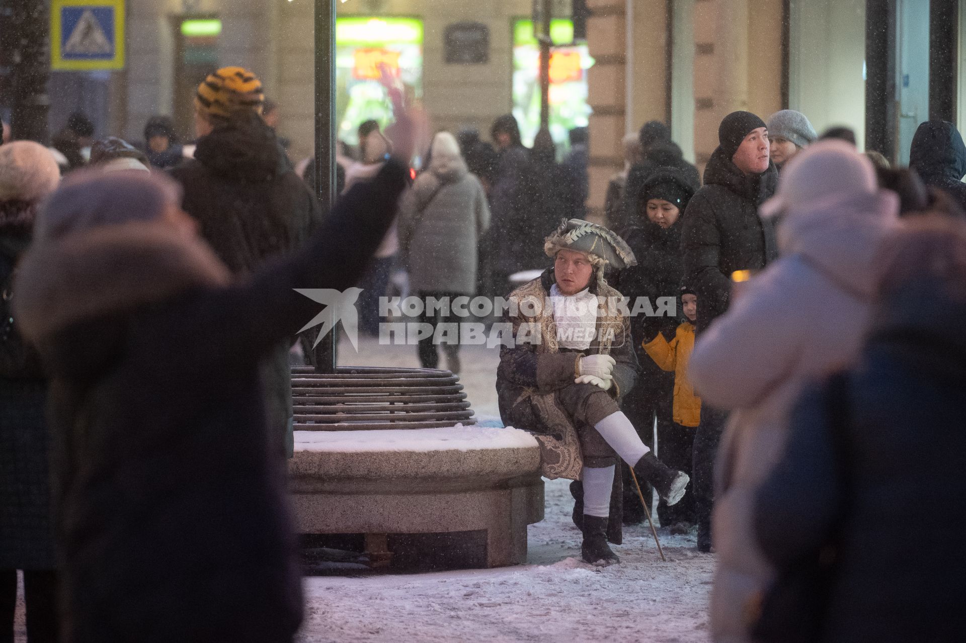 Последствия снегопада в Санкт-Петербурге