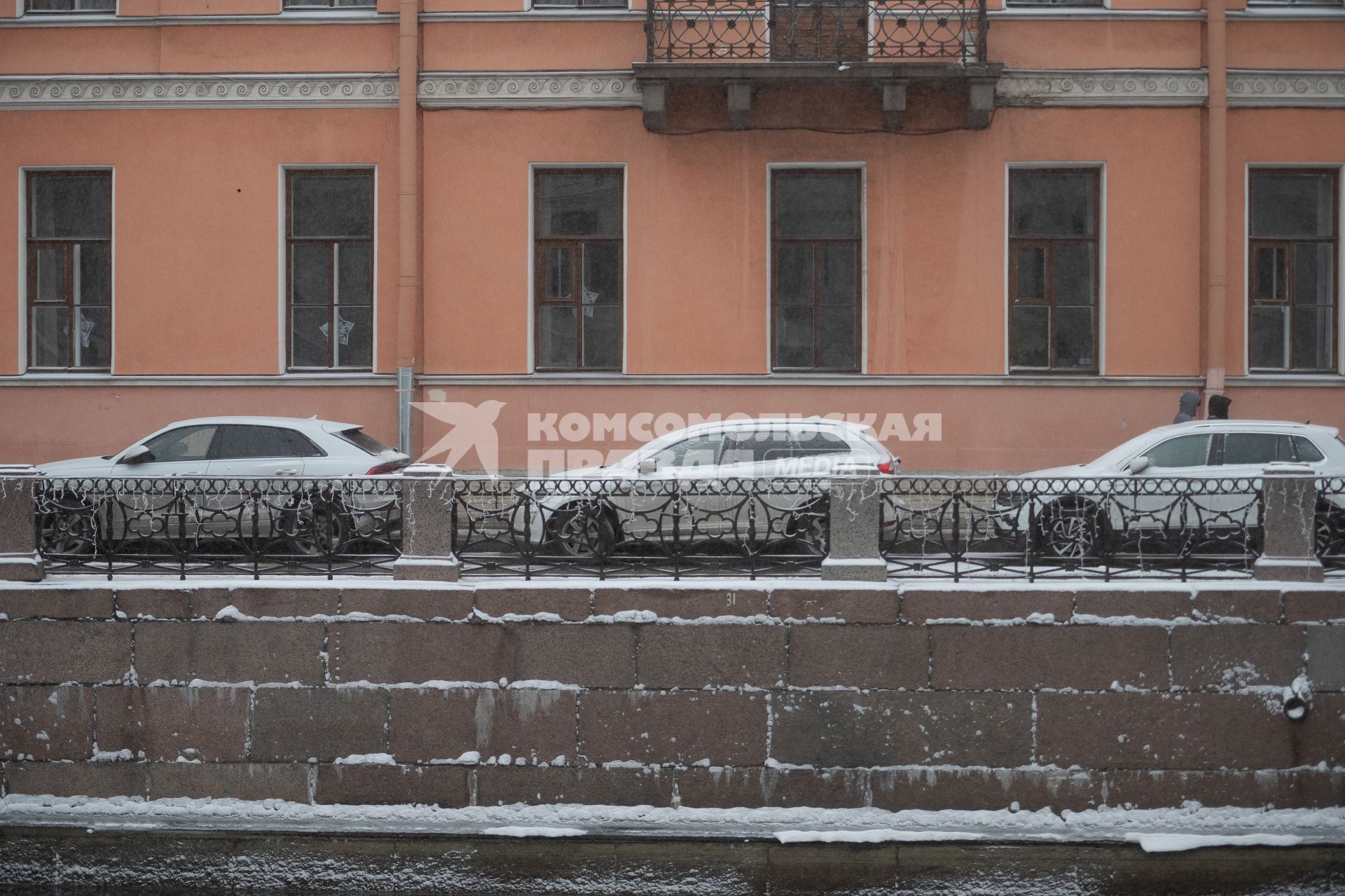 Последствия снегопада в Санкт-Петербурге