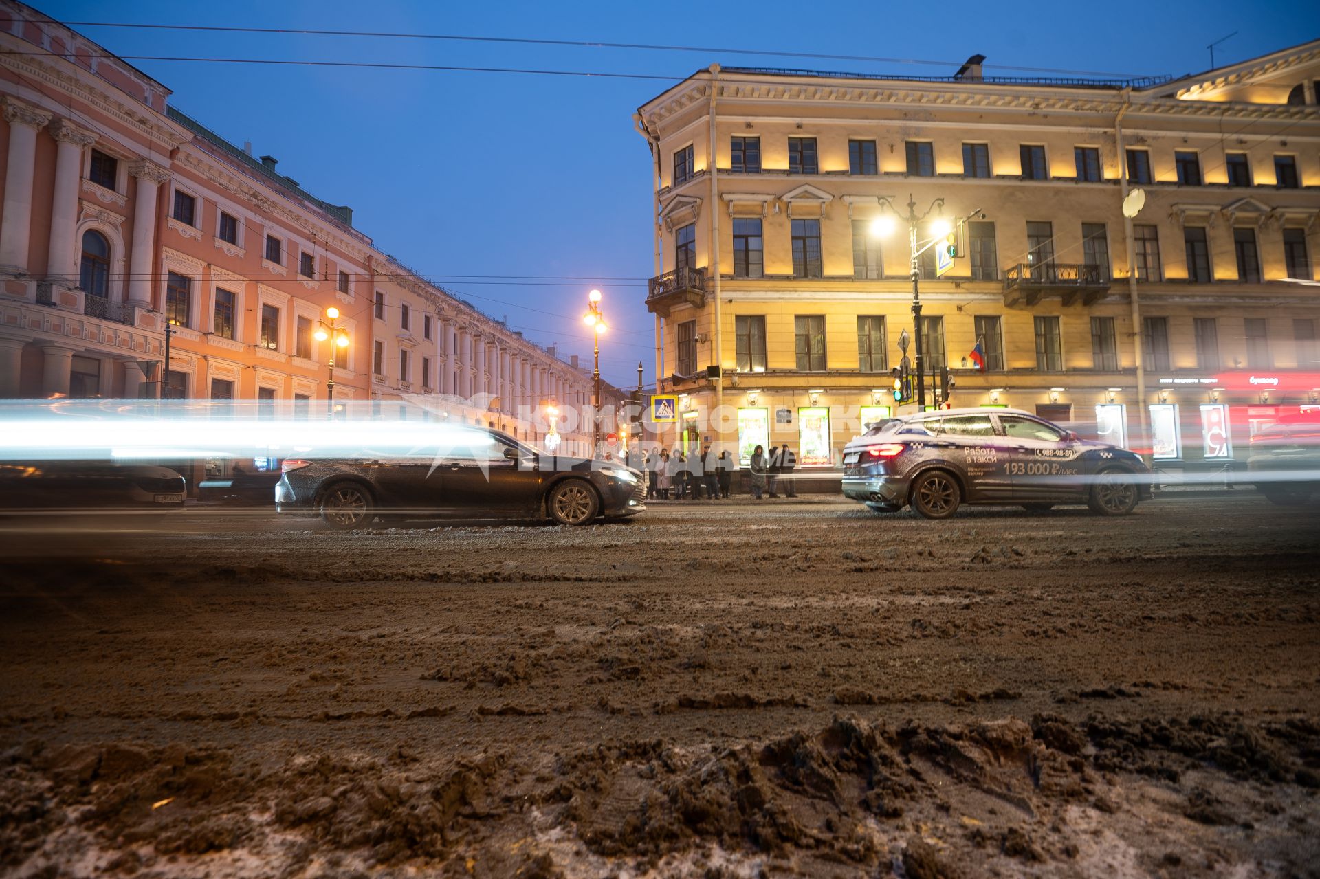 Последствия снегопада в Санкт-Петербурге