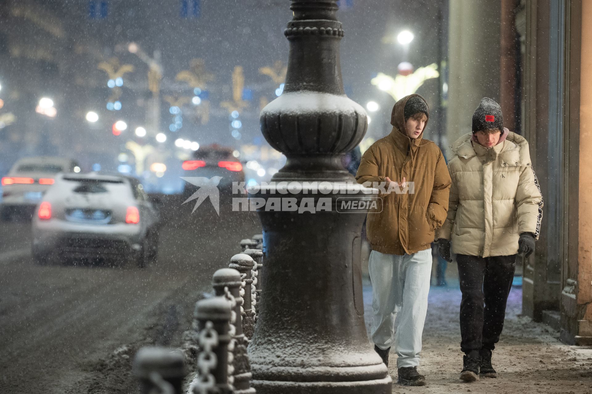 Последствия снегопада в Санкт-Петербурге