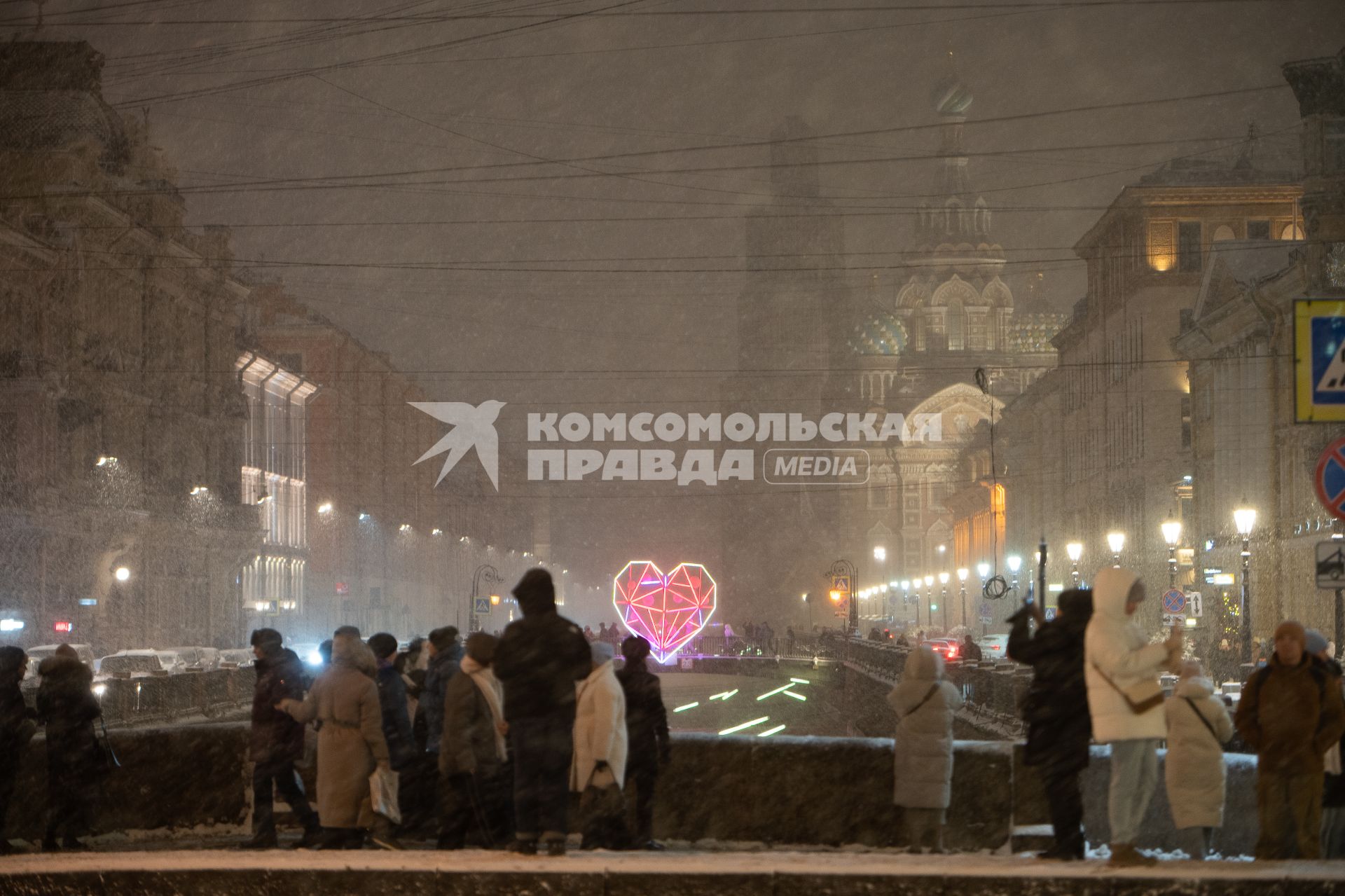 Последствия снегопада в Санкт-Петербурге