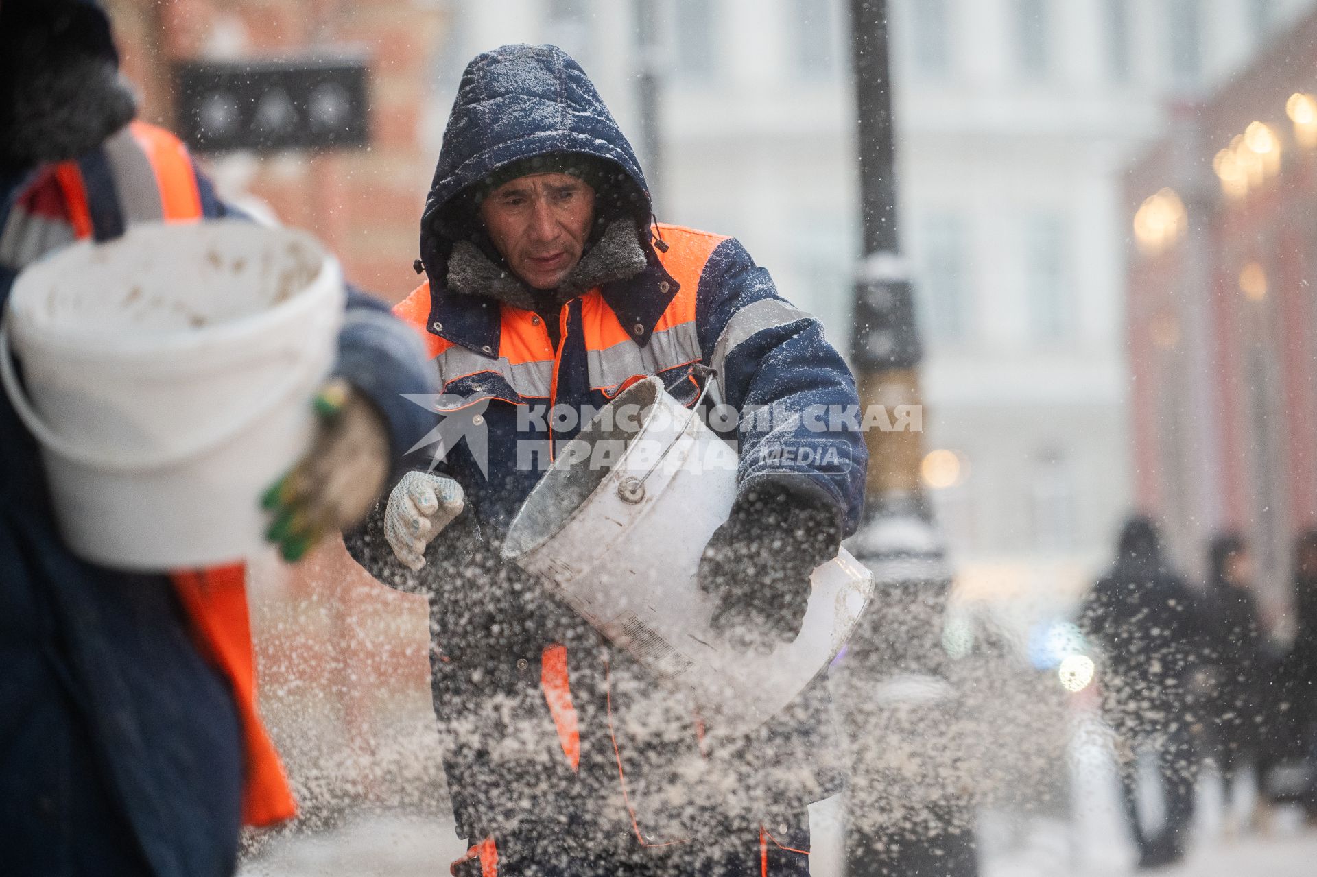 Последствия снегопада в Санкт-Петербурге