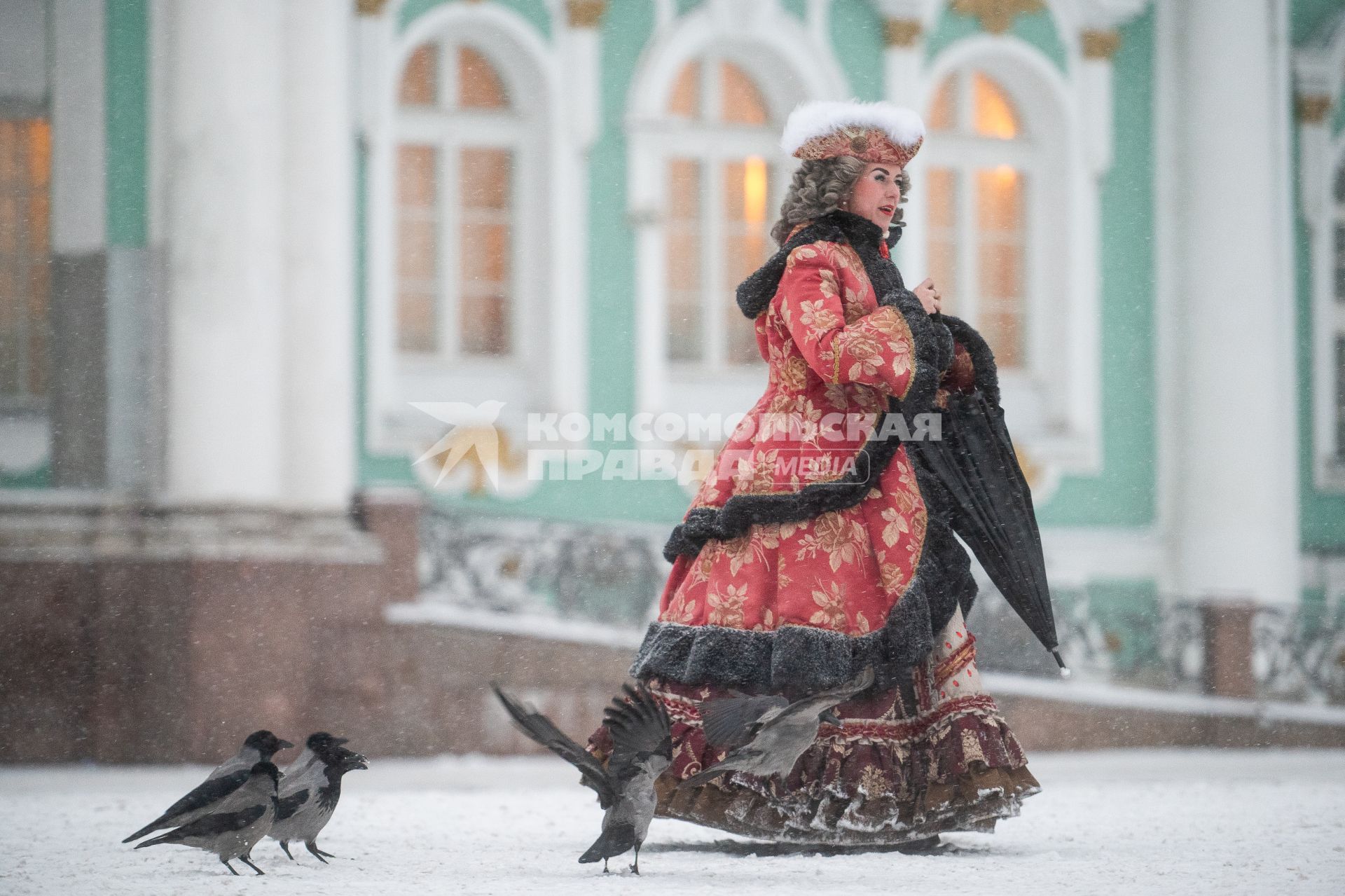 Последствия снегопада в Санкт-Петербурге