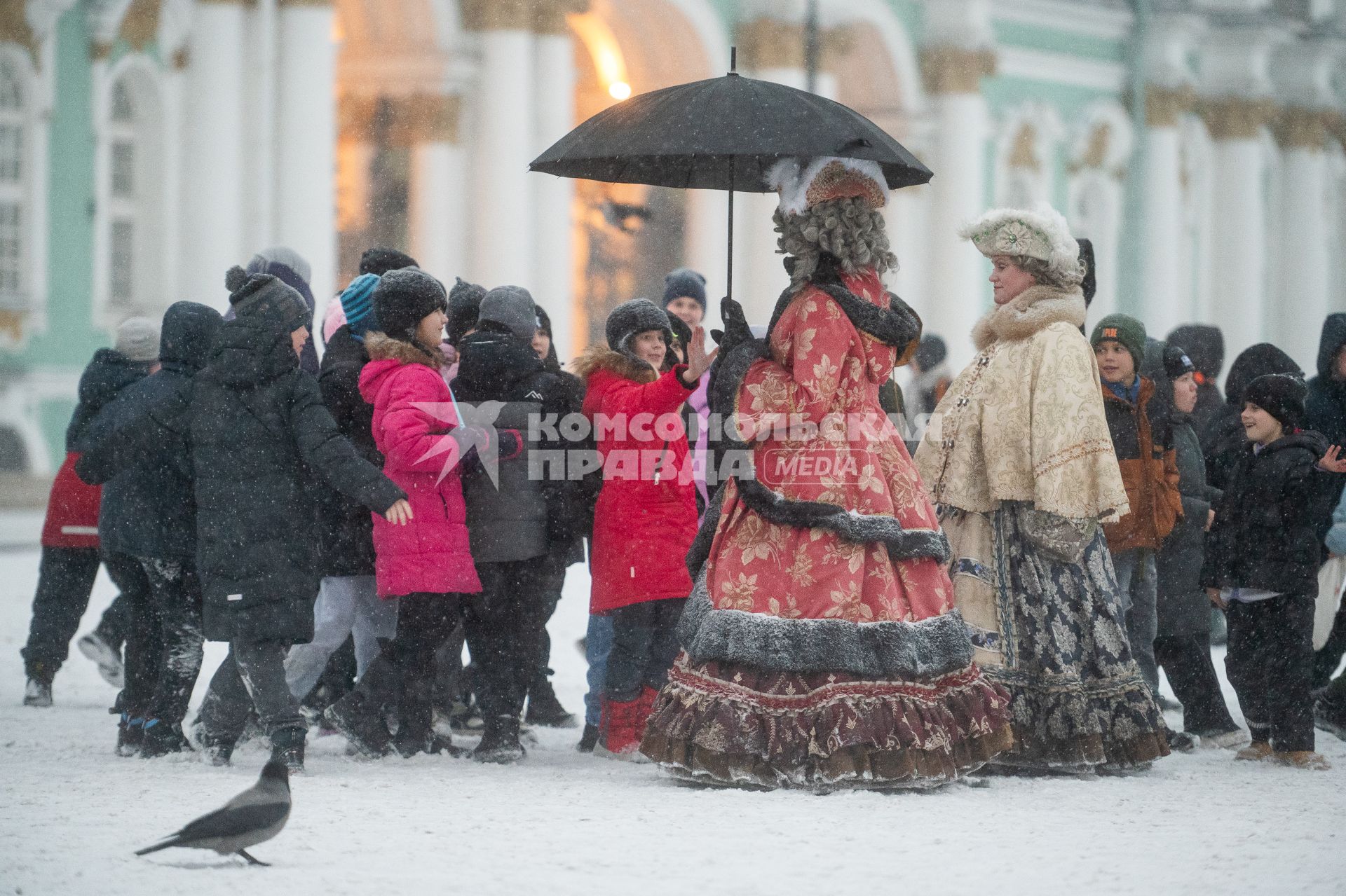 Последствия снегопада в Санкт-Петербурге