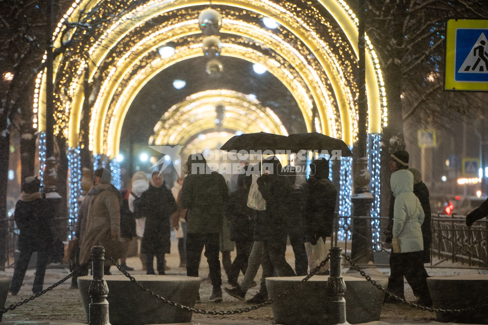 Последствия снегопада в Санкт-Петербурге