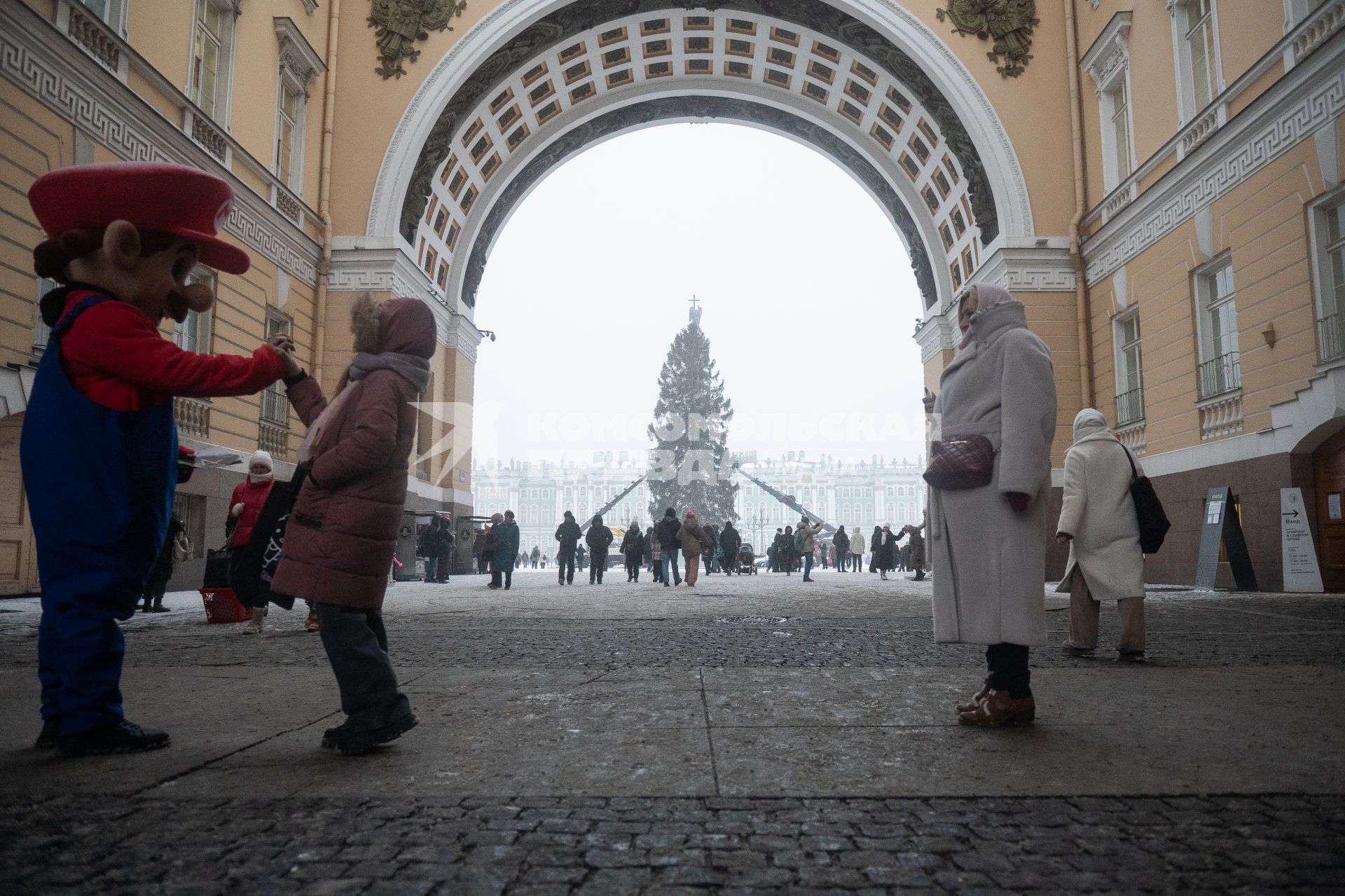 Последствия снегопада в Санкт-Петербурге