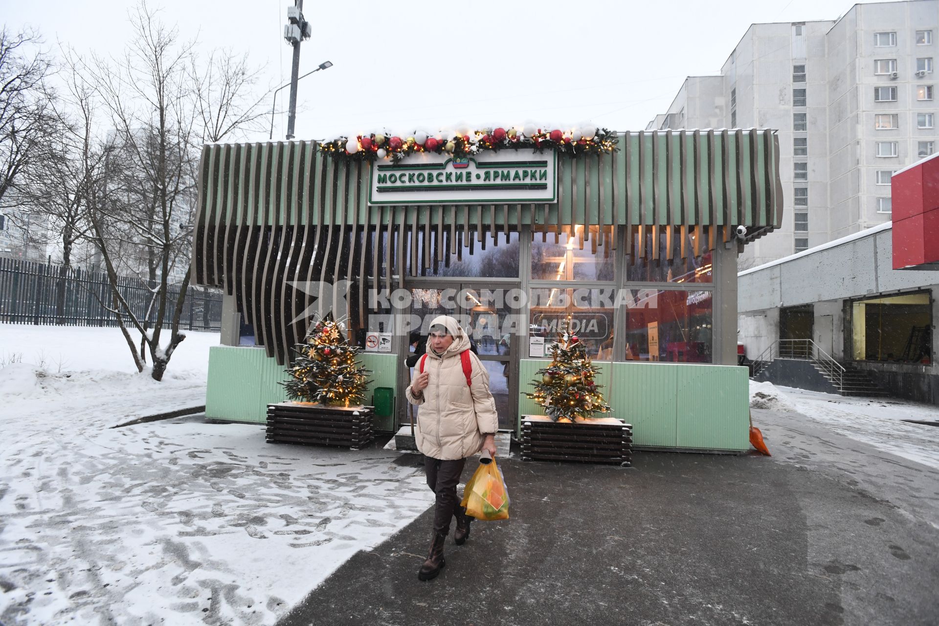 Новогодние фермерские ярмарки в Москве