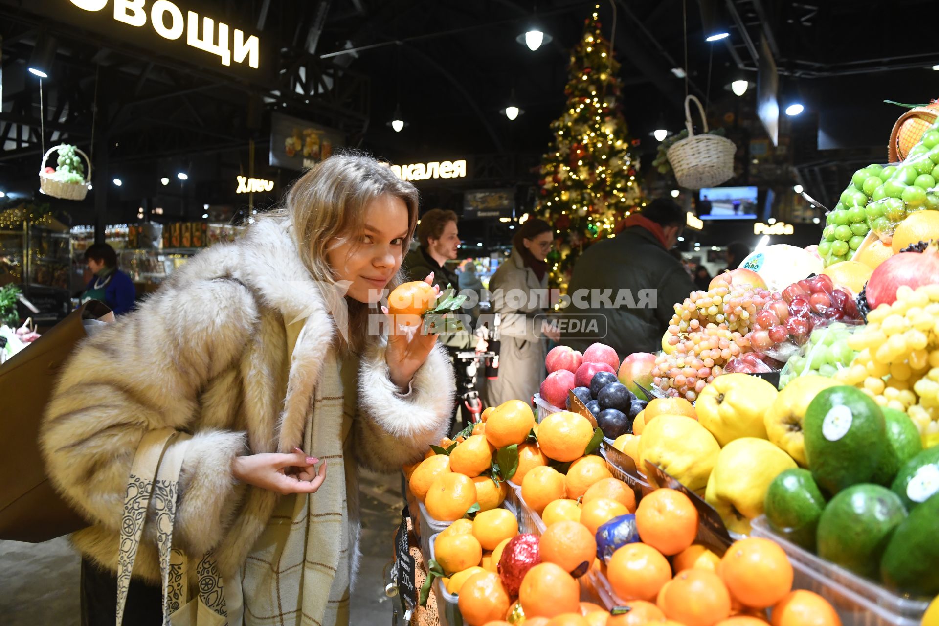 Новогодние фермерские ярмарки в Москве