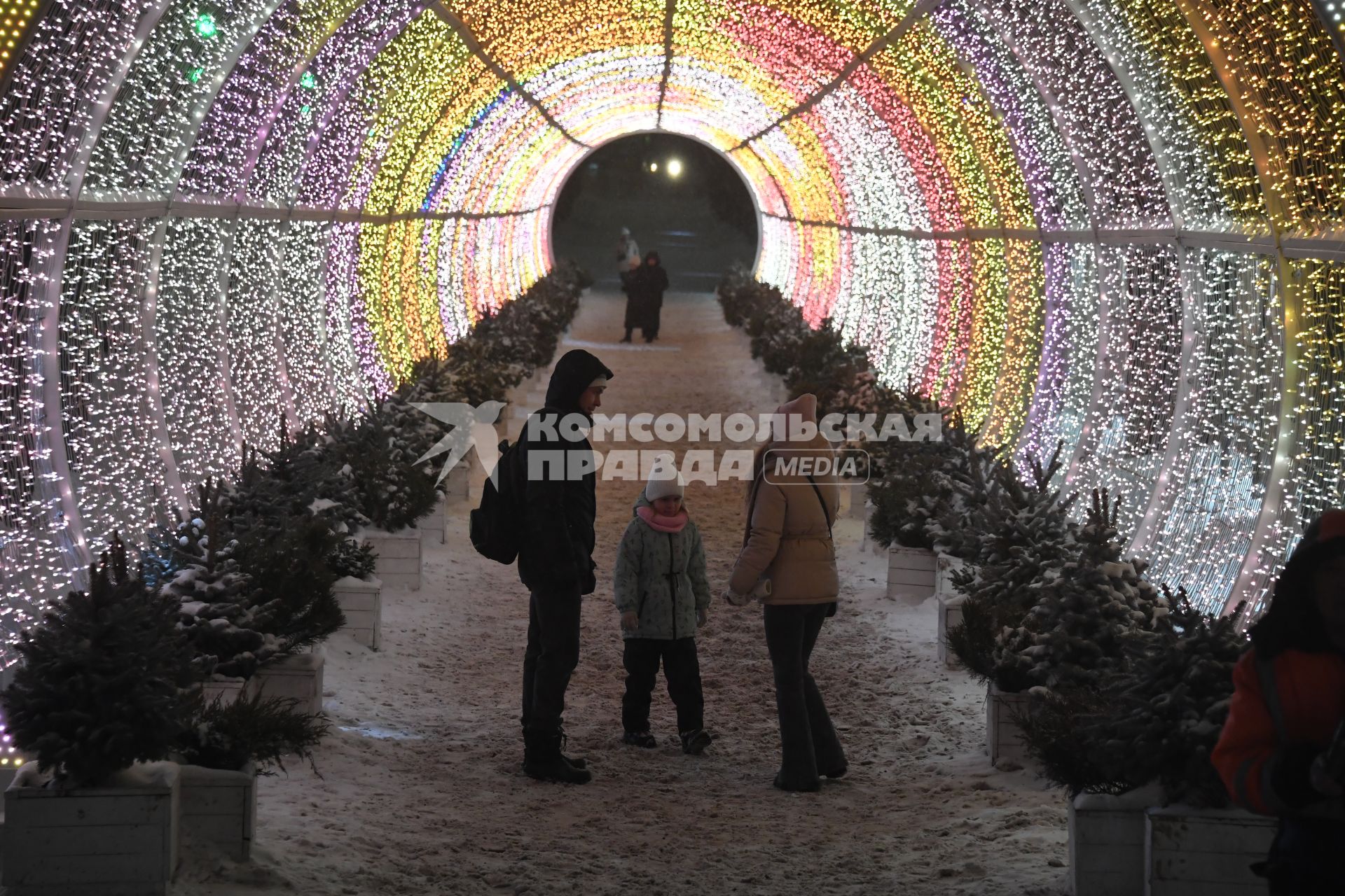 Сильный снегопад в Москве