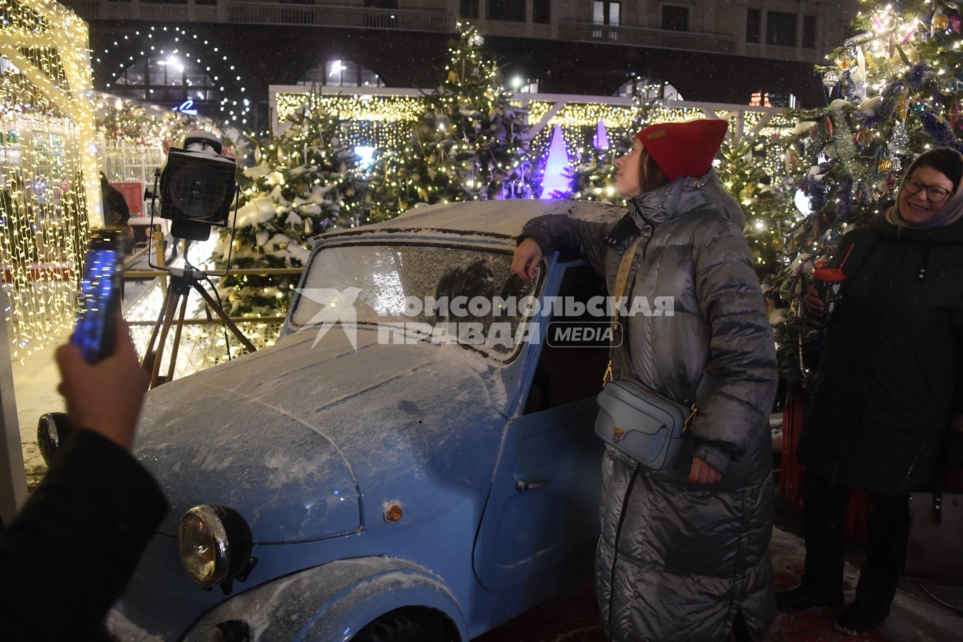 Сильный снегопад в Москве