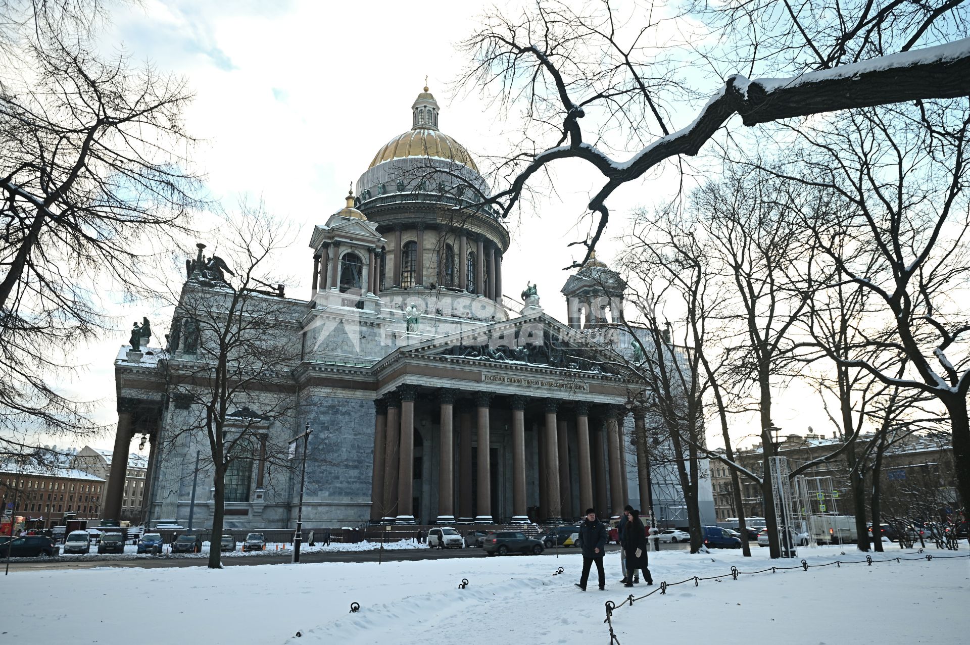 Зима в Санкт-Петербурге