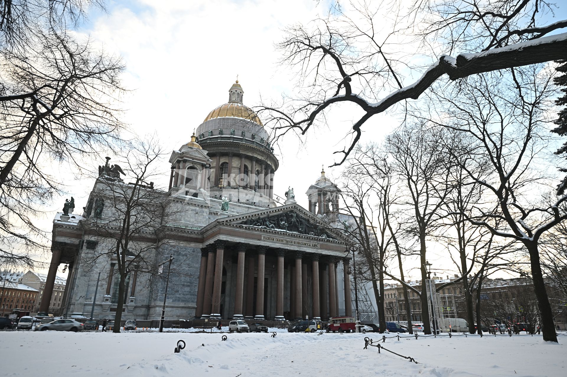 Зима в Санкт-Петербурге