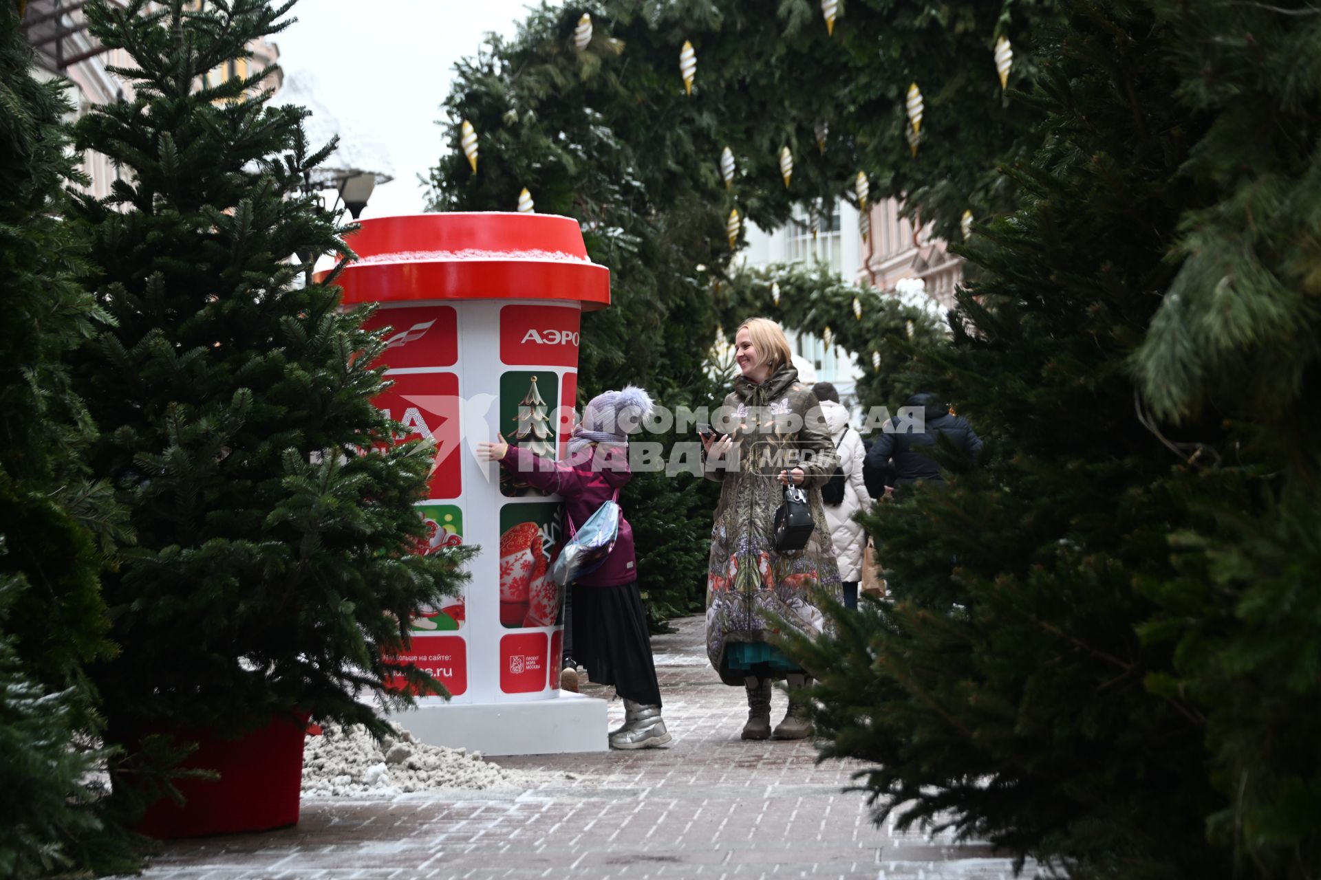 Новогодняя Москва