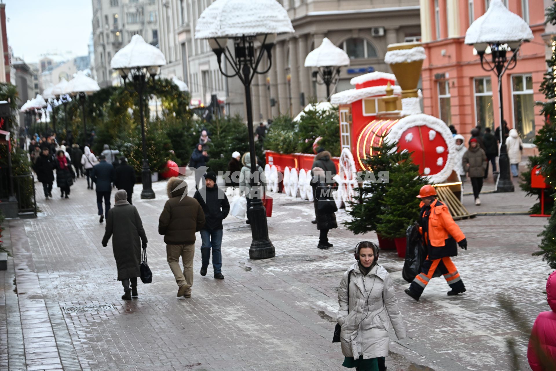 Новогодняя Москва