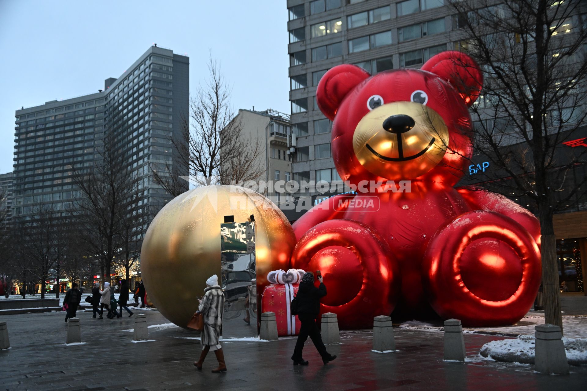 Новогодняя Москва