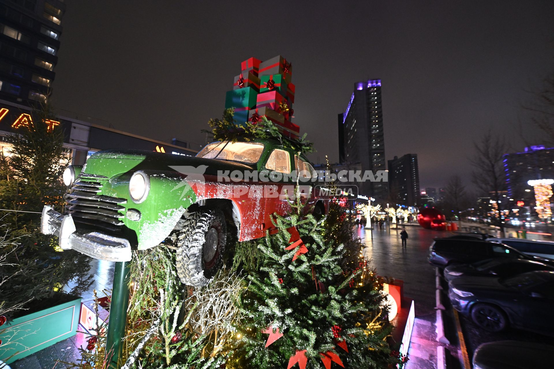 Новогодняя Москва