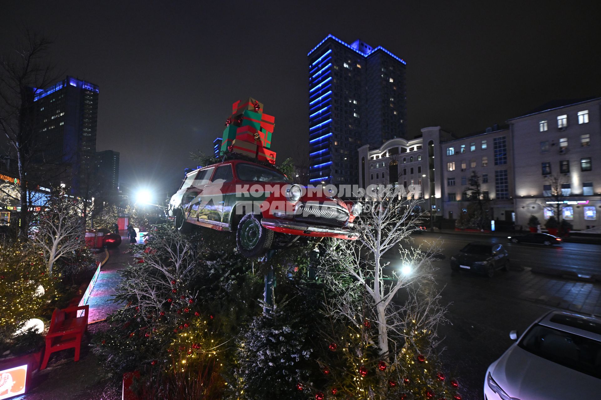 Новогодняя Москва