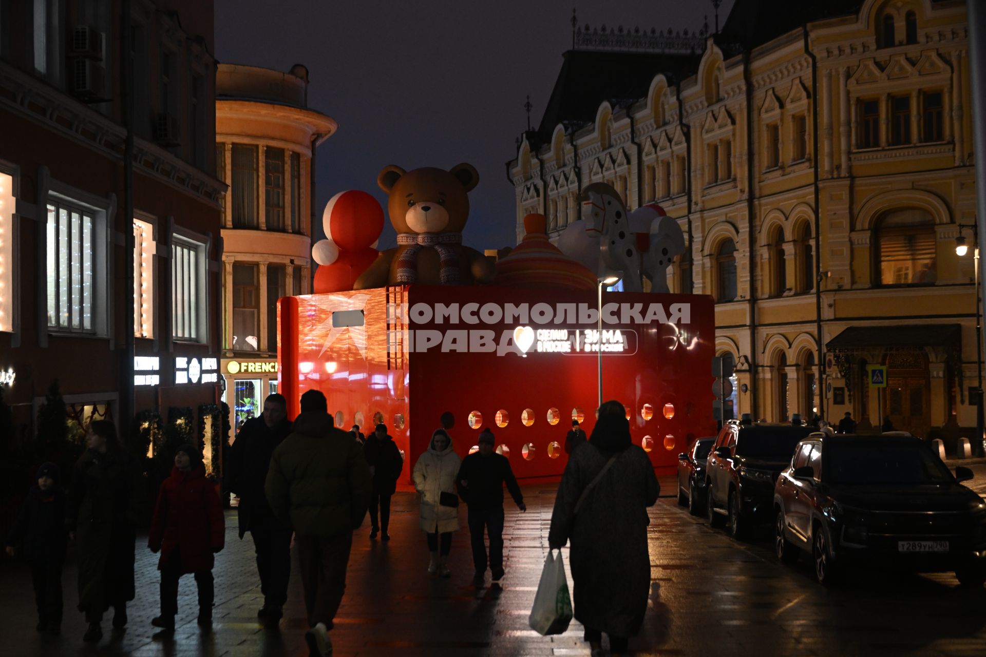 Новогодняя Москва