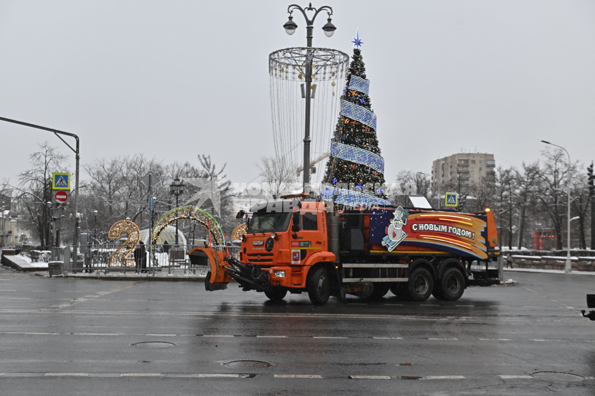 Прогулка по новогодней Москве