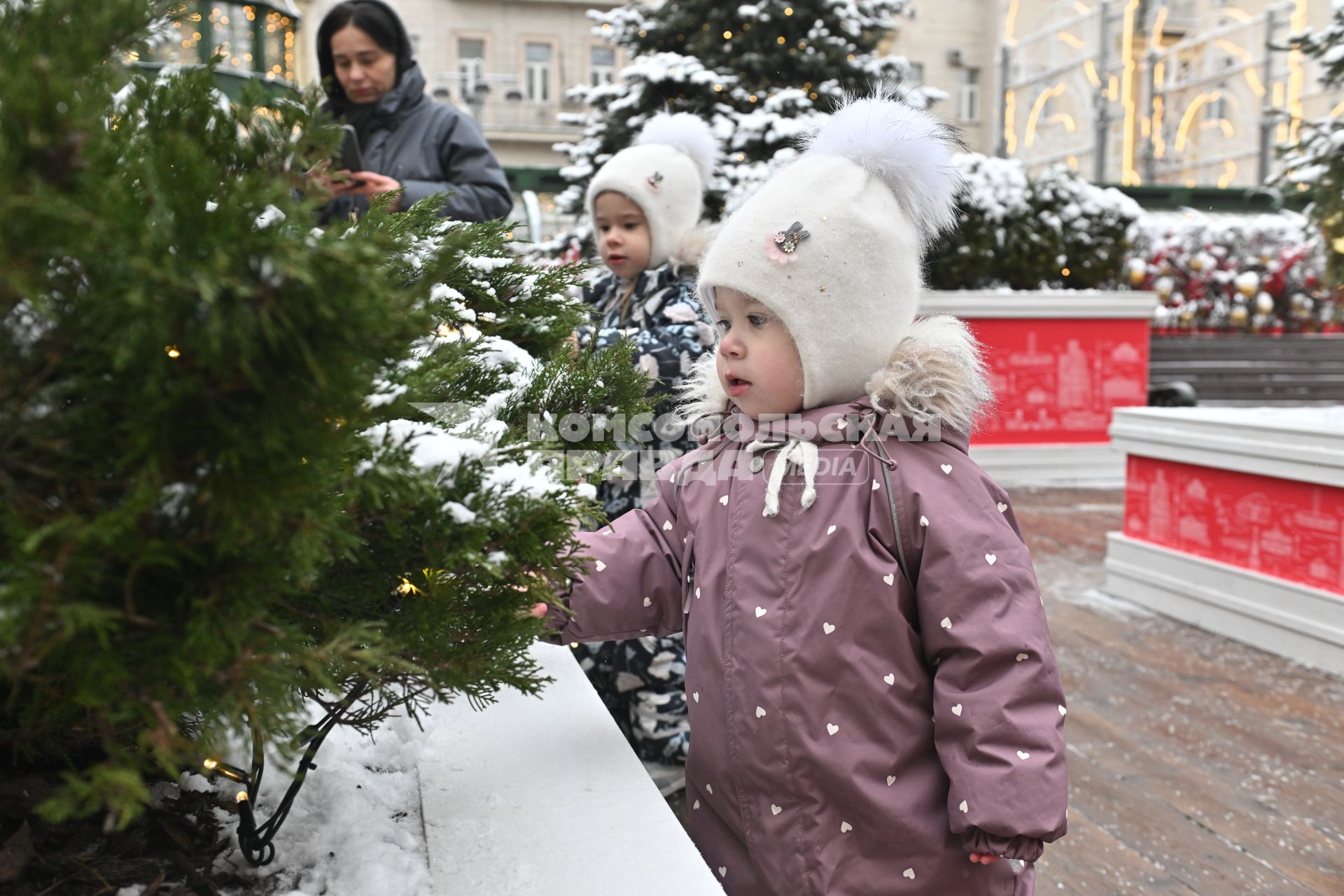 Прогулка по новогодней Москве