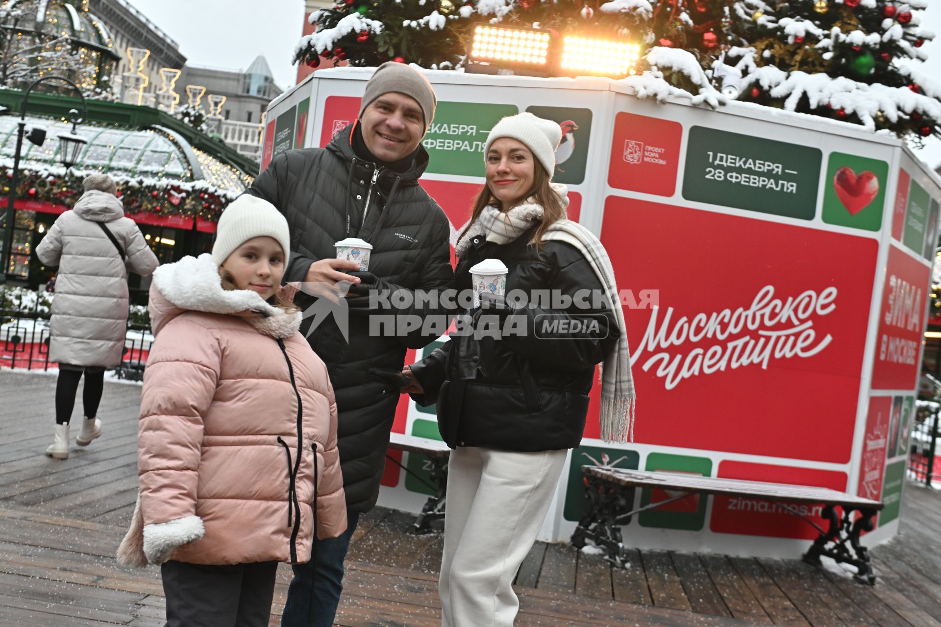 Прогулка по новогодней Москве