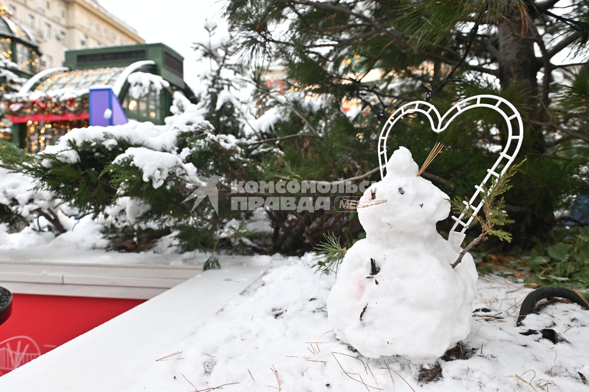 Прогулка по новогодней Москве