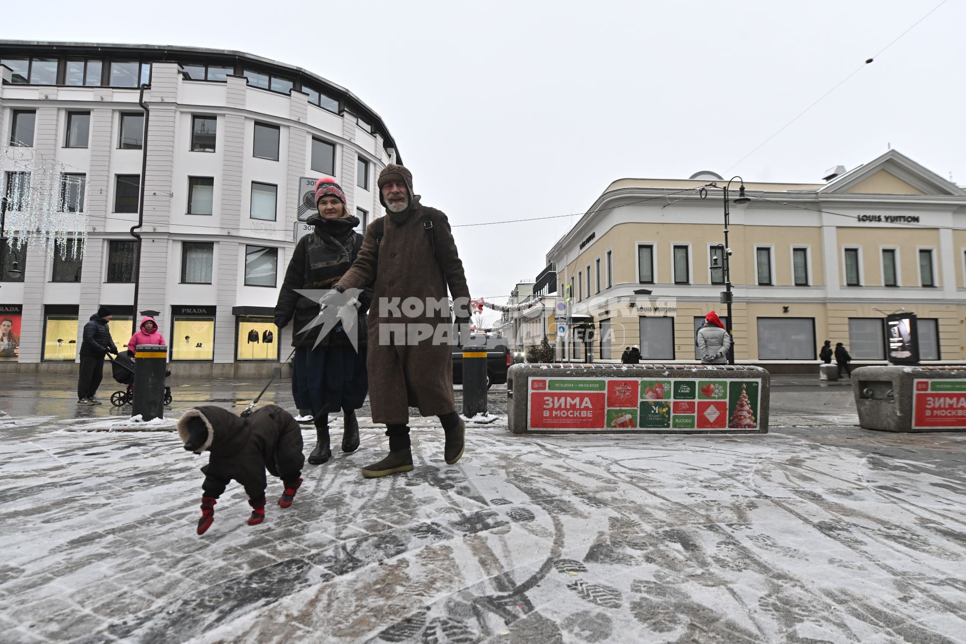 Прогулка по новогодней Москве