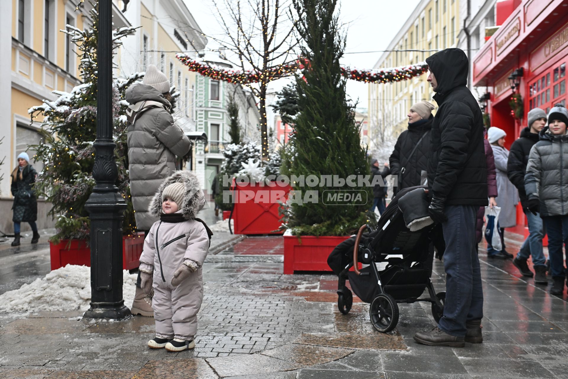 Прогулка по новогодней Москве