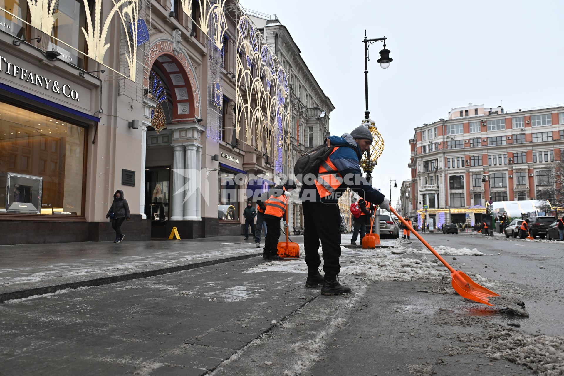 Прогулка по новогодней Москве