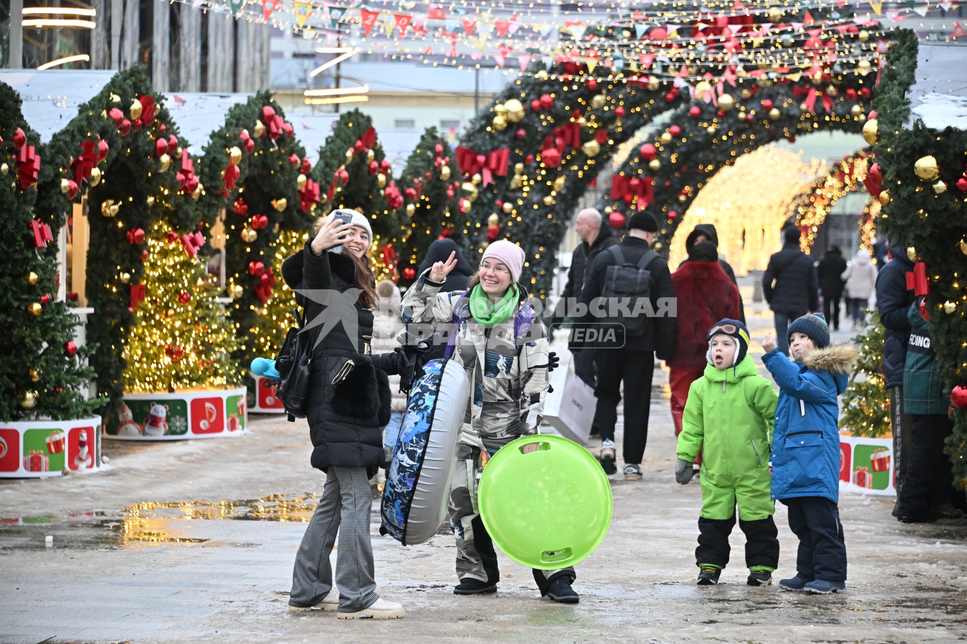 Москва новогодняя