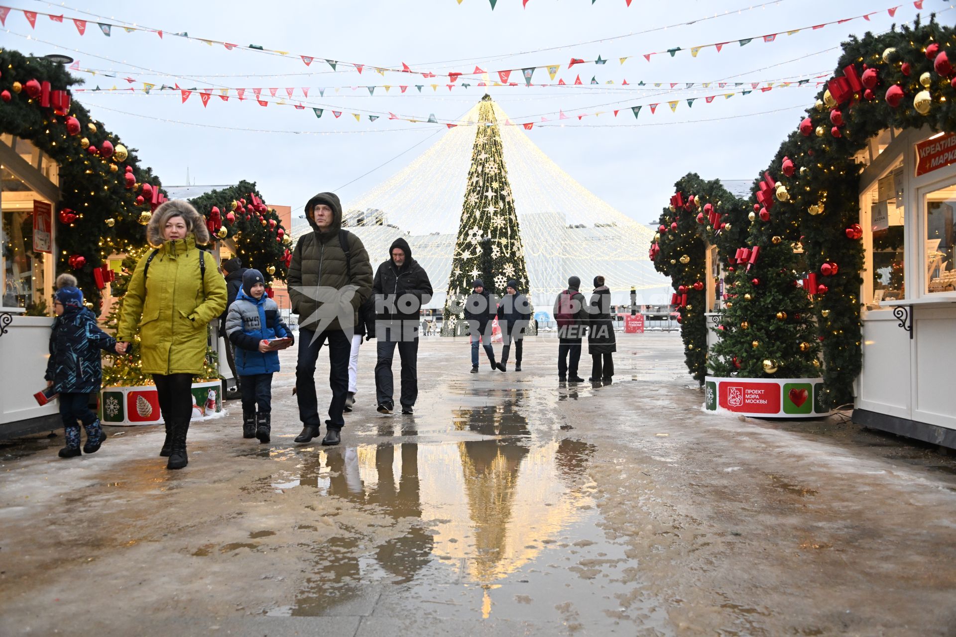 Москва новогодняя