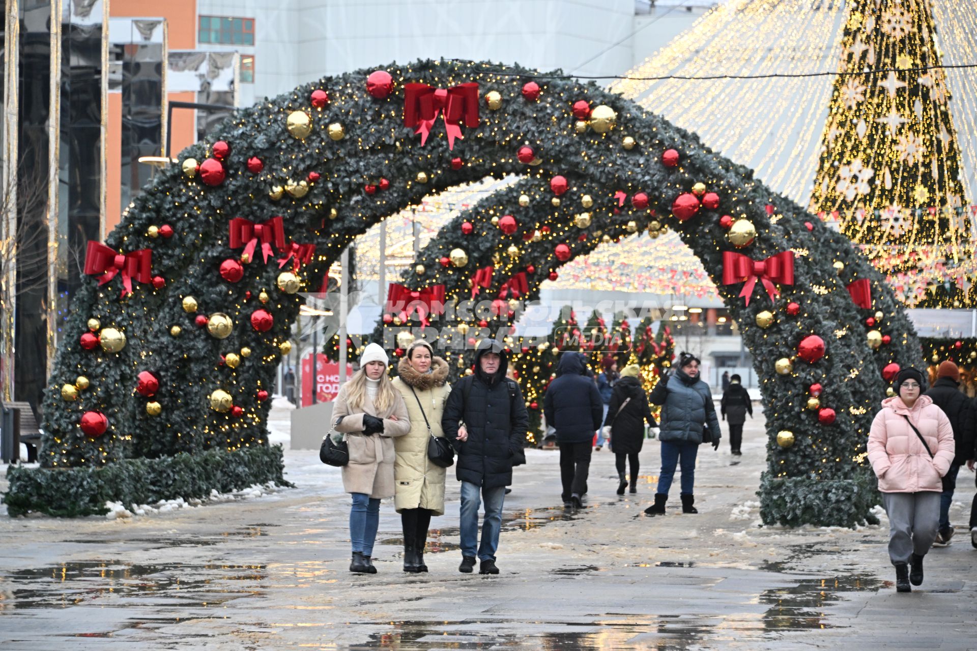 Москва новогодняя