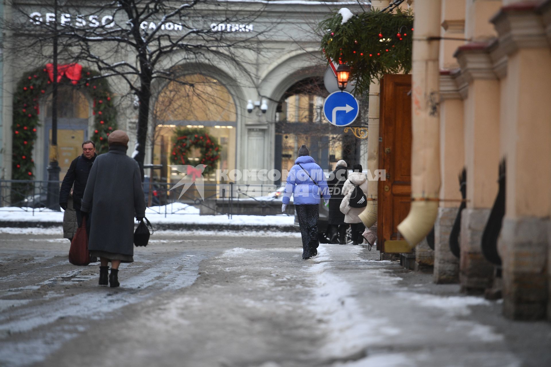 Зима в Санкт-Петербурге