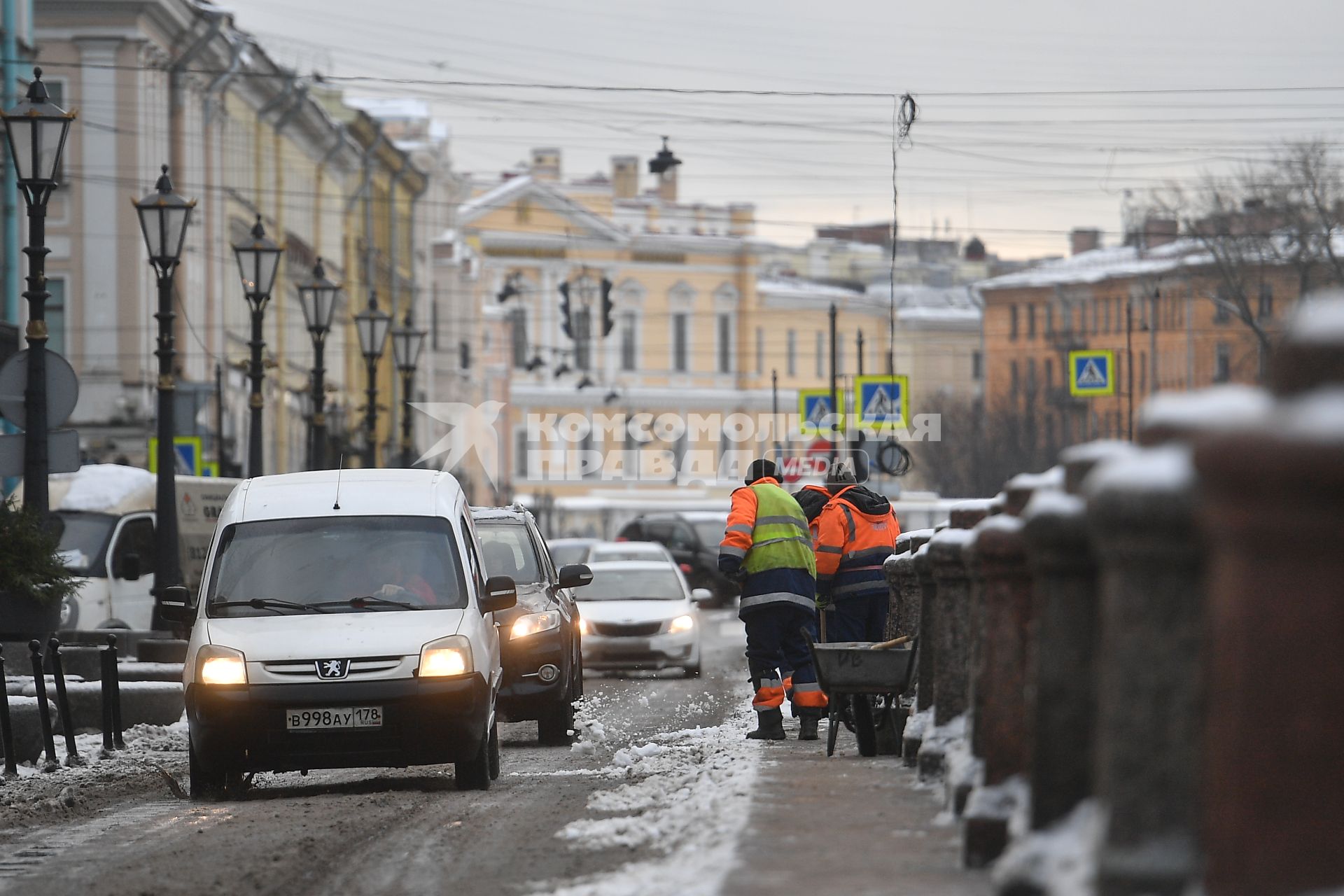 Зима в Санкт-Петербурге