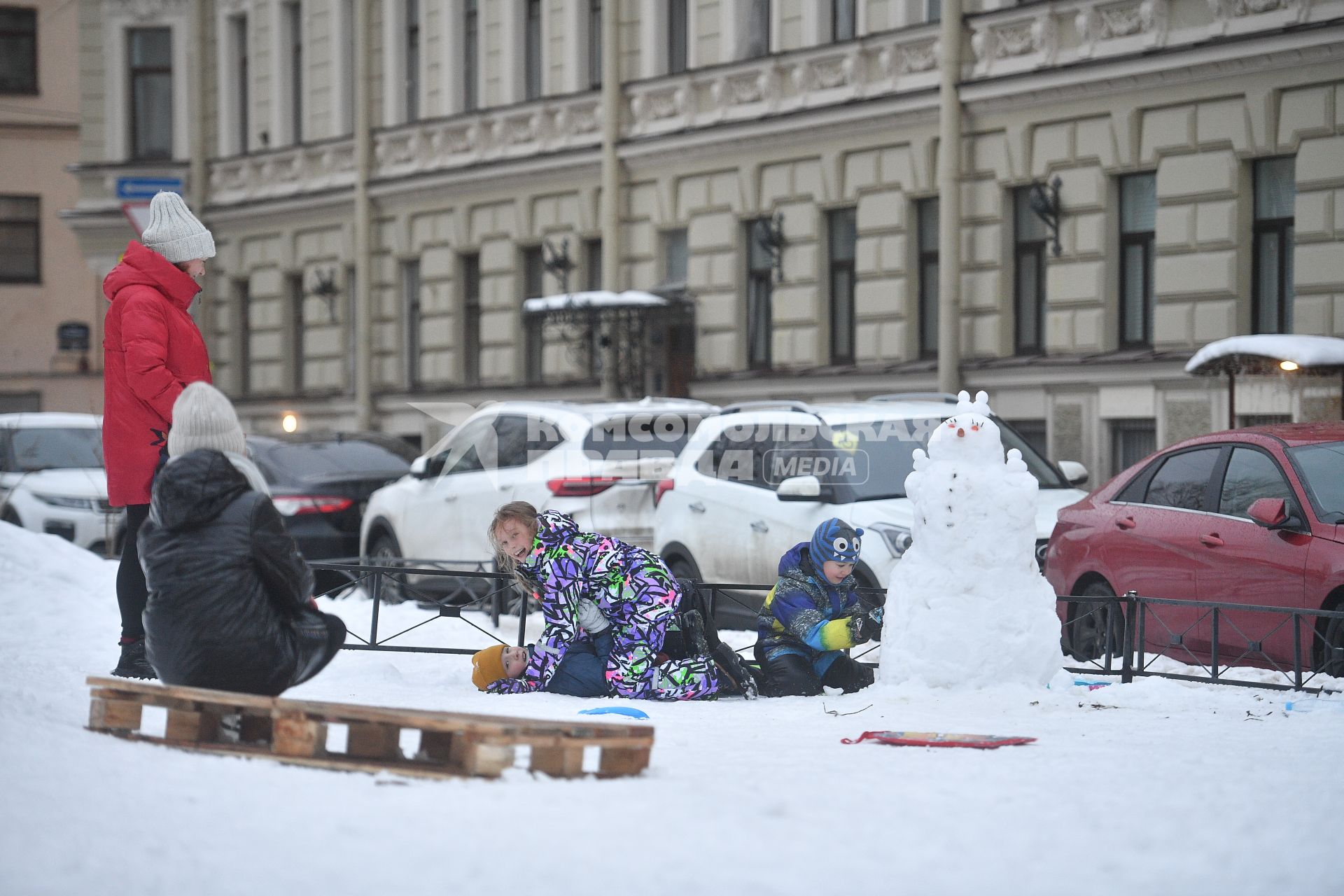 Зима в Санкт-Петербурге