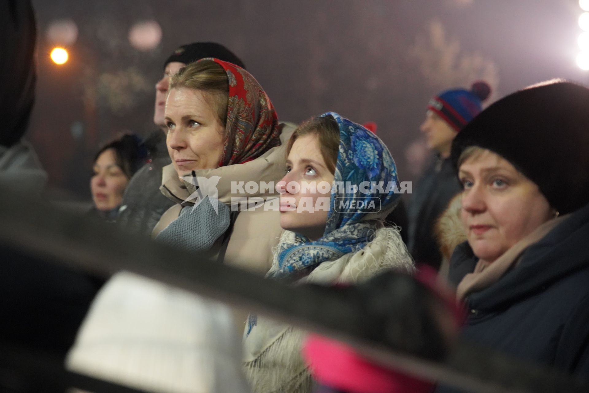 Рождественское богослужение в храме Рождества Христова в Красноярске