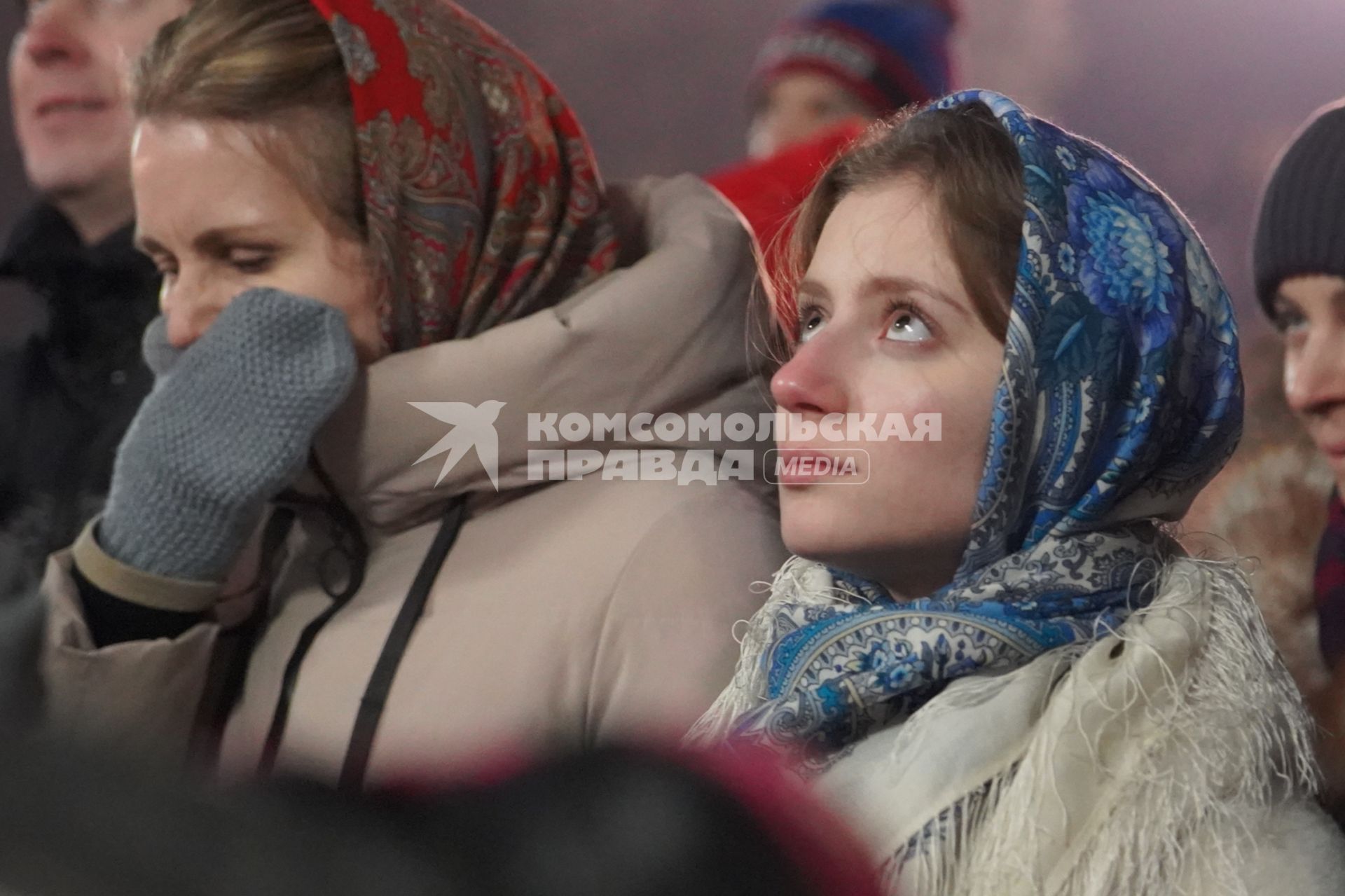 Рождественское богослужение в храме Рождества Христова в Красноярске