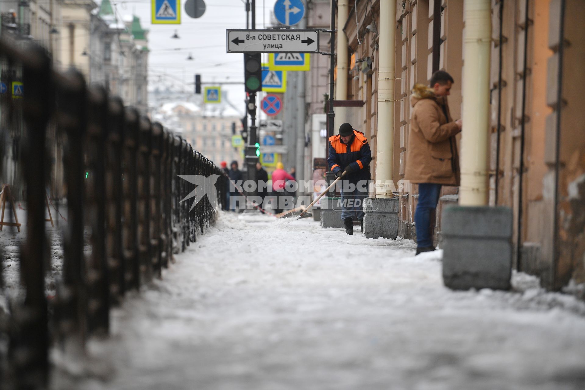 Зима в Санкт-Петербурге