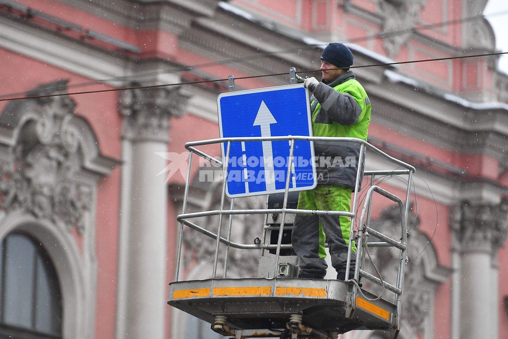 Зима в Санкт-Петербурге