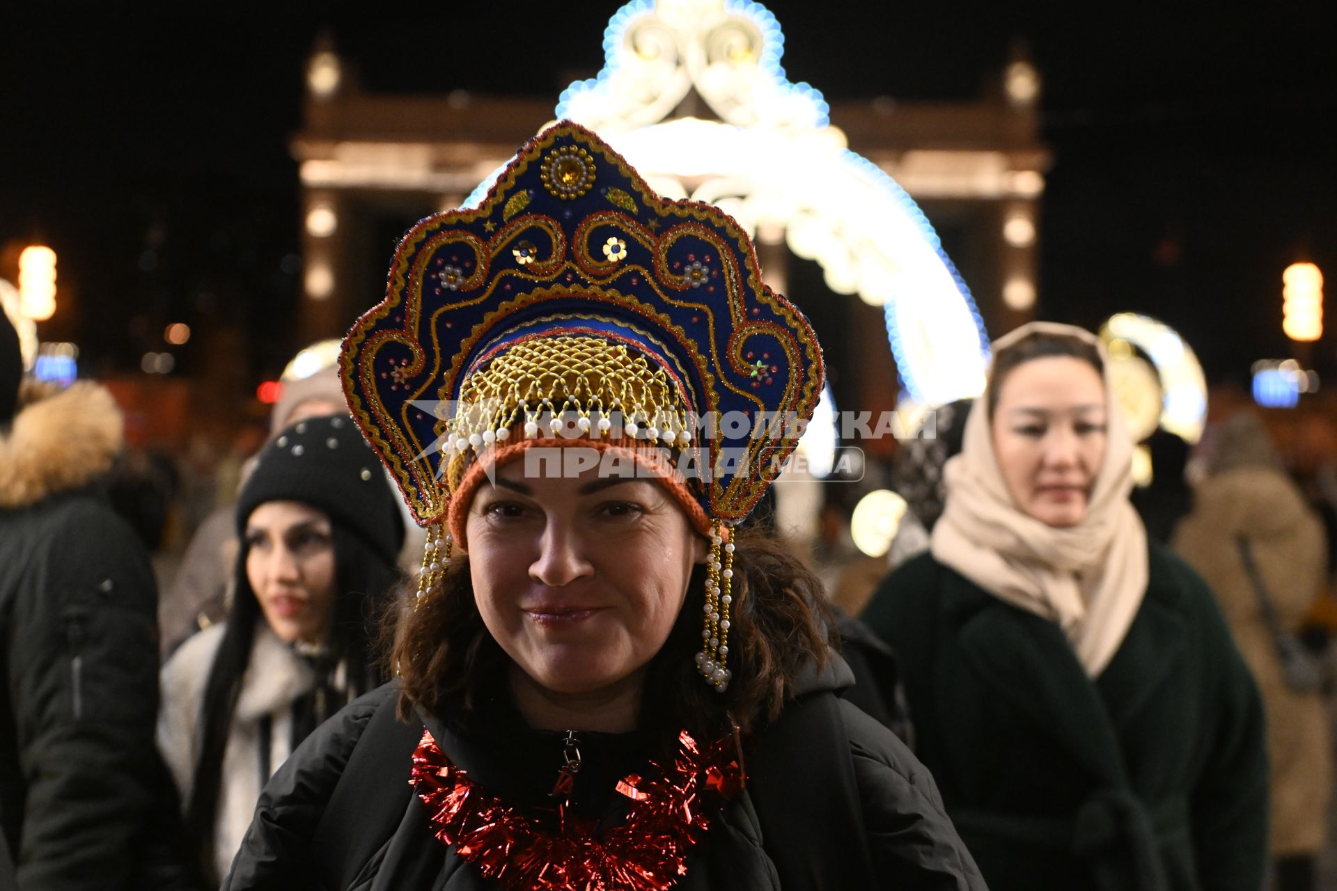 Встреча Нового Года на улицах города