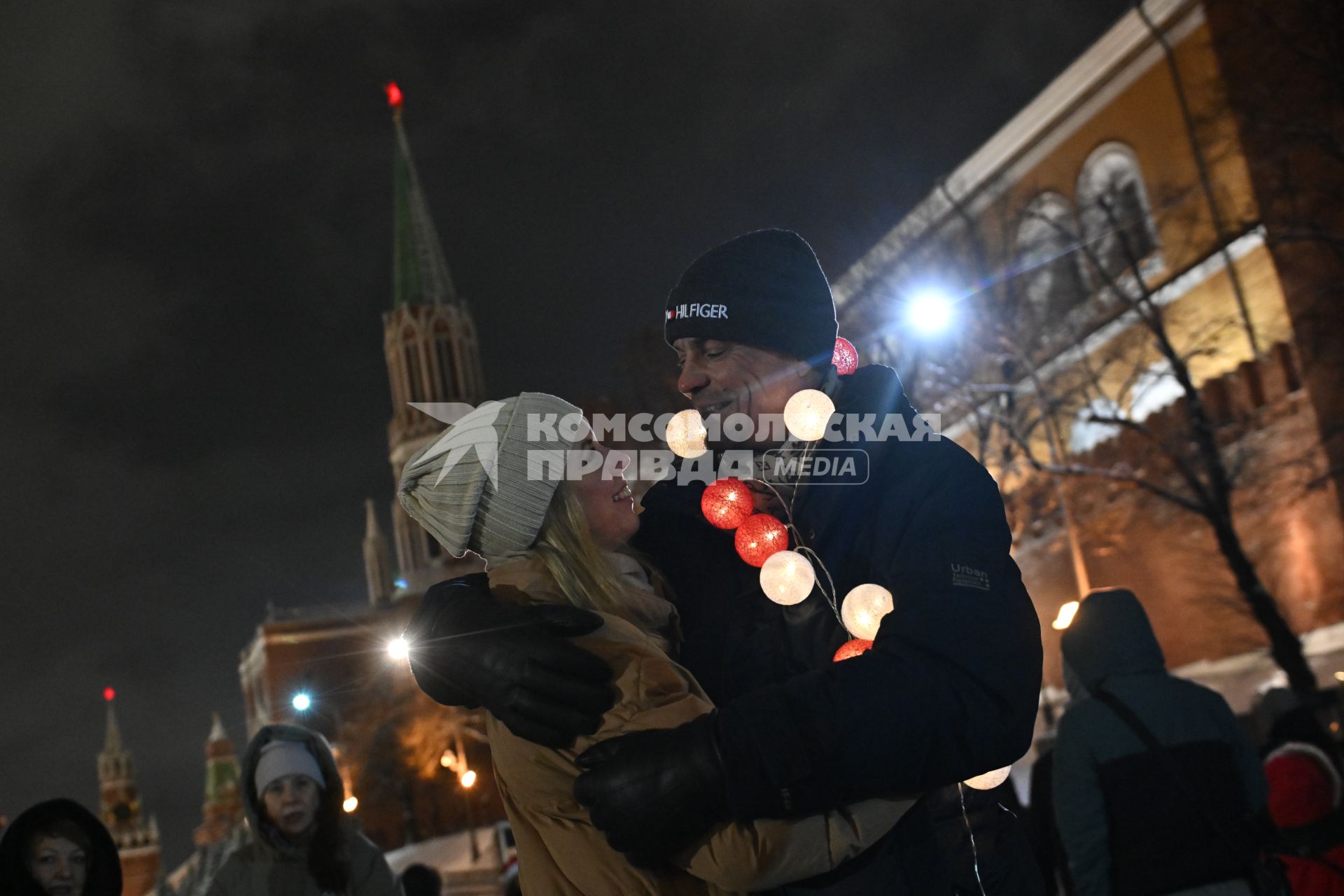 Встреча Нового Года на улицах города