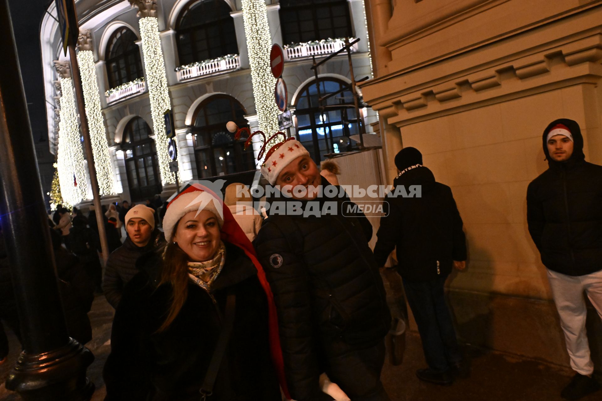 Встреча Нового Года на улицах города