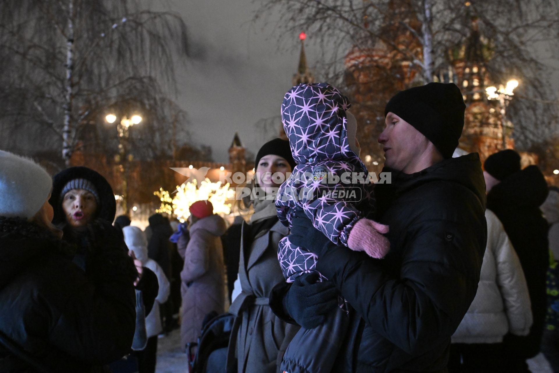 Встреча Нового Года на улицах города