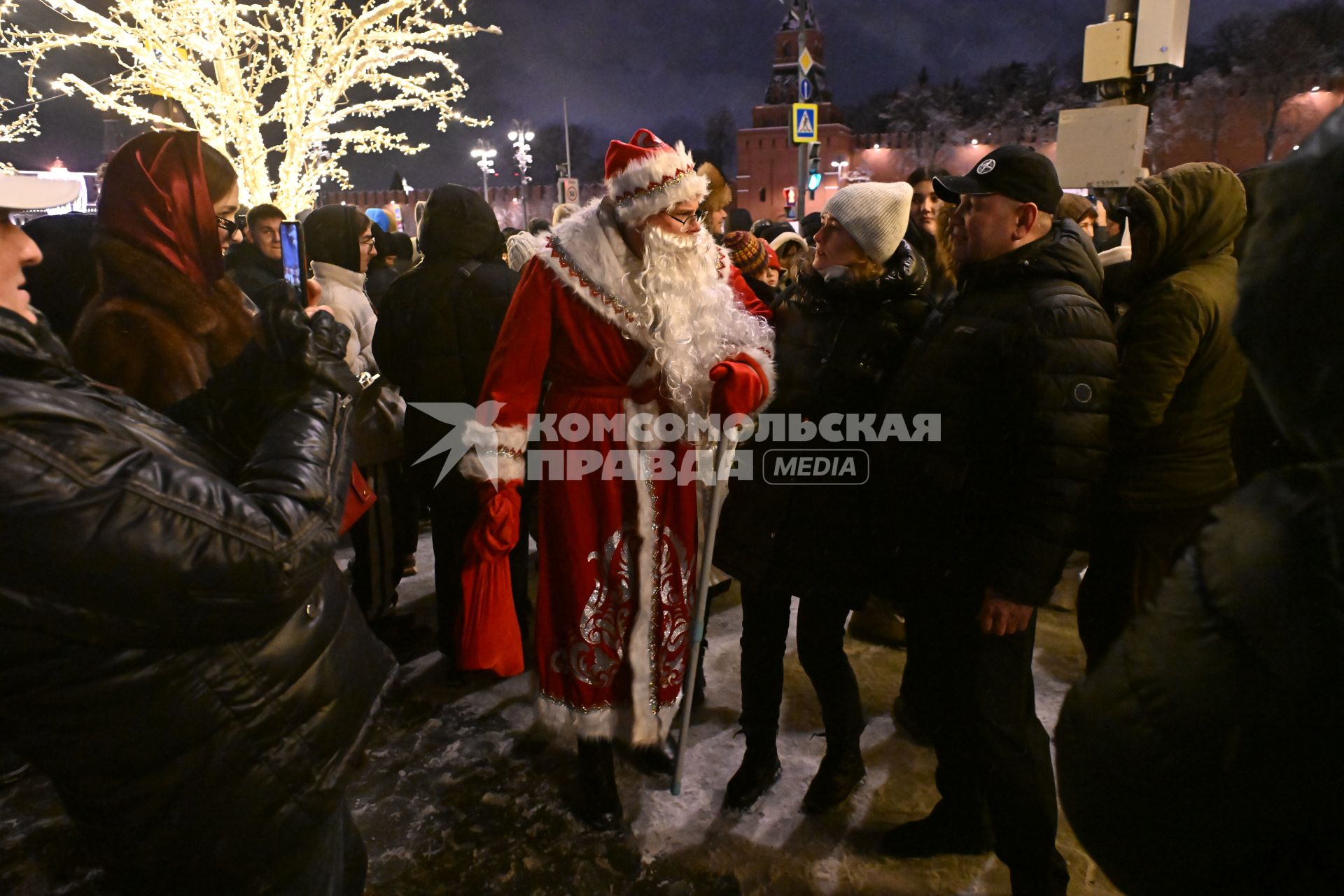 Встреча Нового Года на улицах города