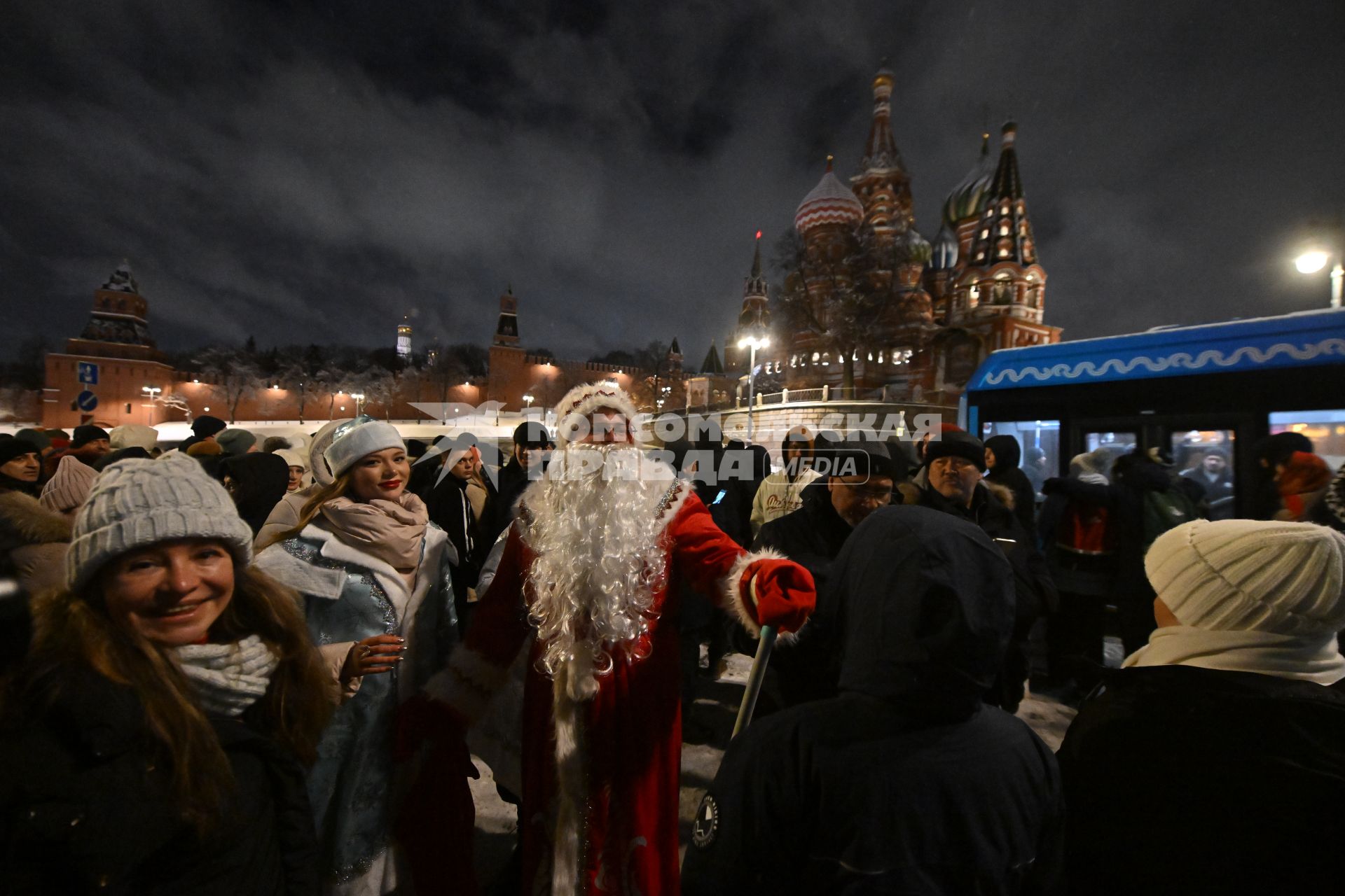 Встреча Нового Года на улицах города