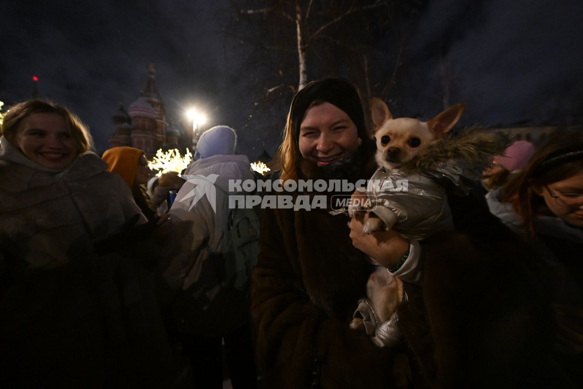 Встреча Нового Года на улицах города