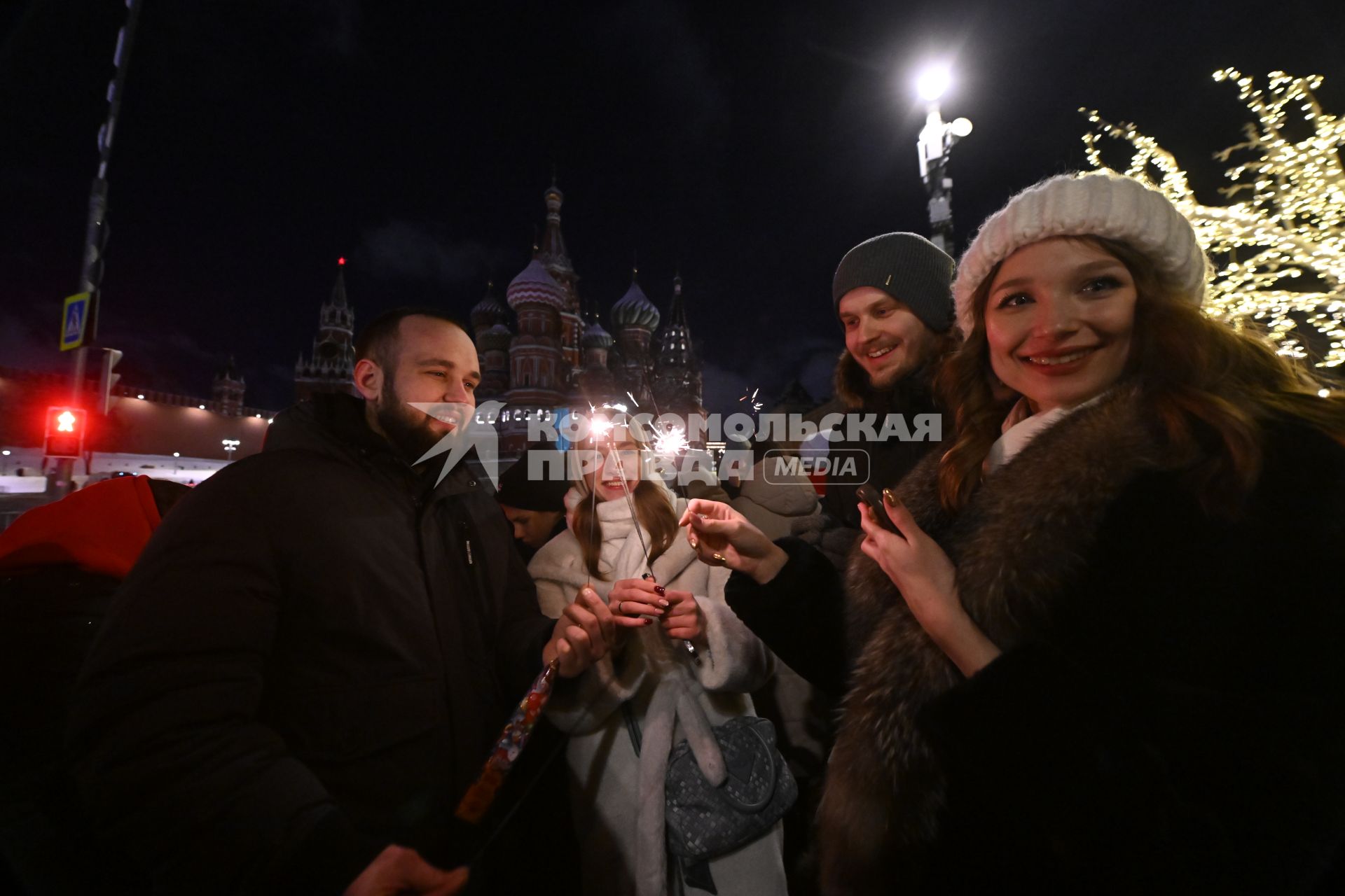 Встреча Нового Года на улицах города